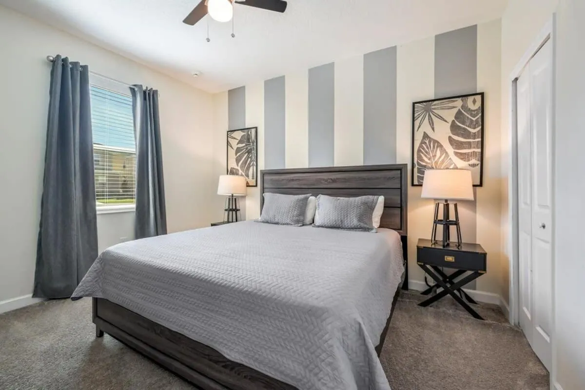 Bed in Family Paradise Space Themed Perfect Location
