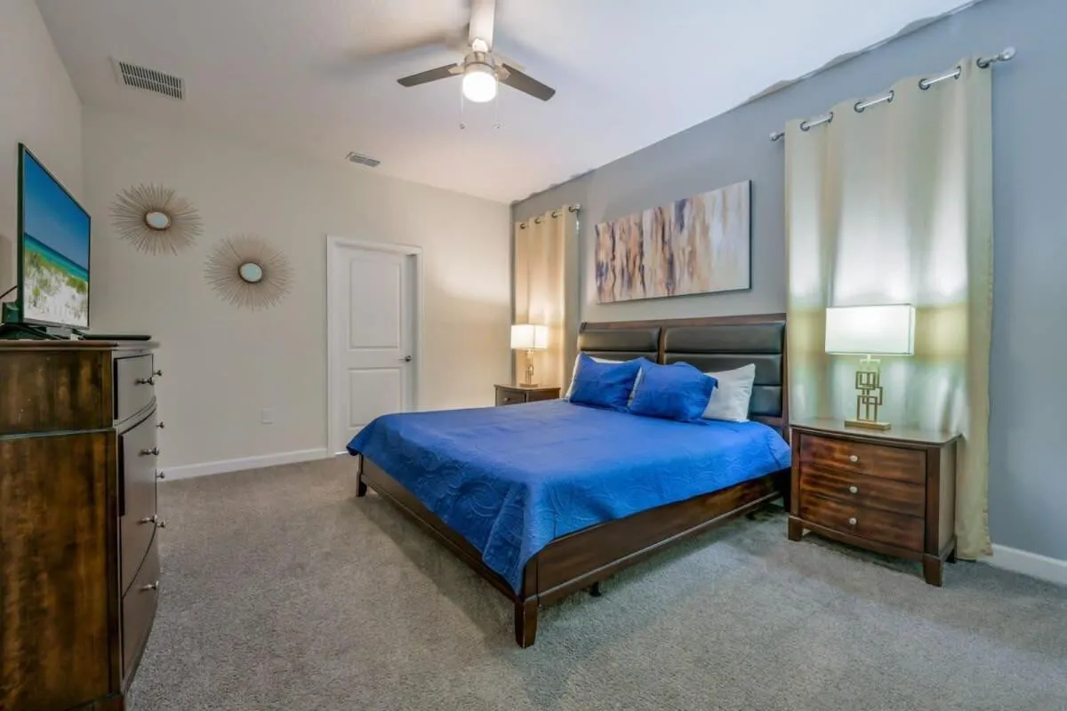 Bed in Family Paradise Space Themed Perfect Location