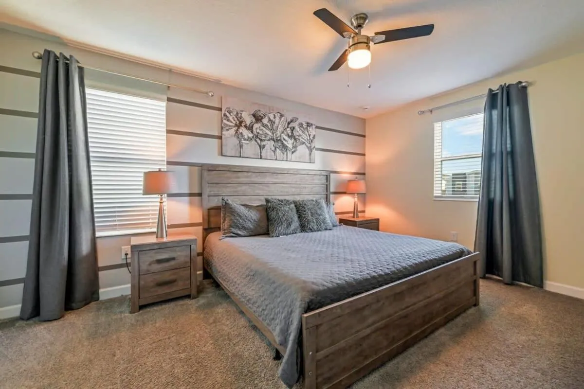Bed in Family Paradise Space Themed Perfect Location