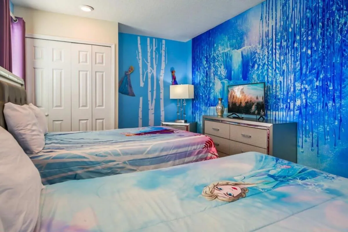 Bed in Family Paradise Space Themed Perfect Location