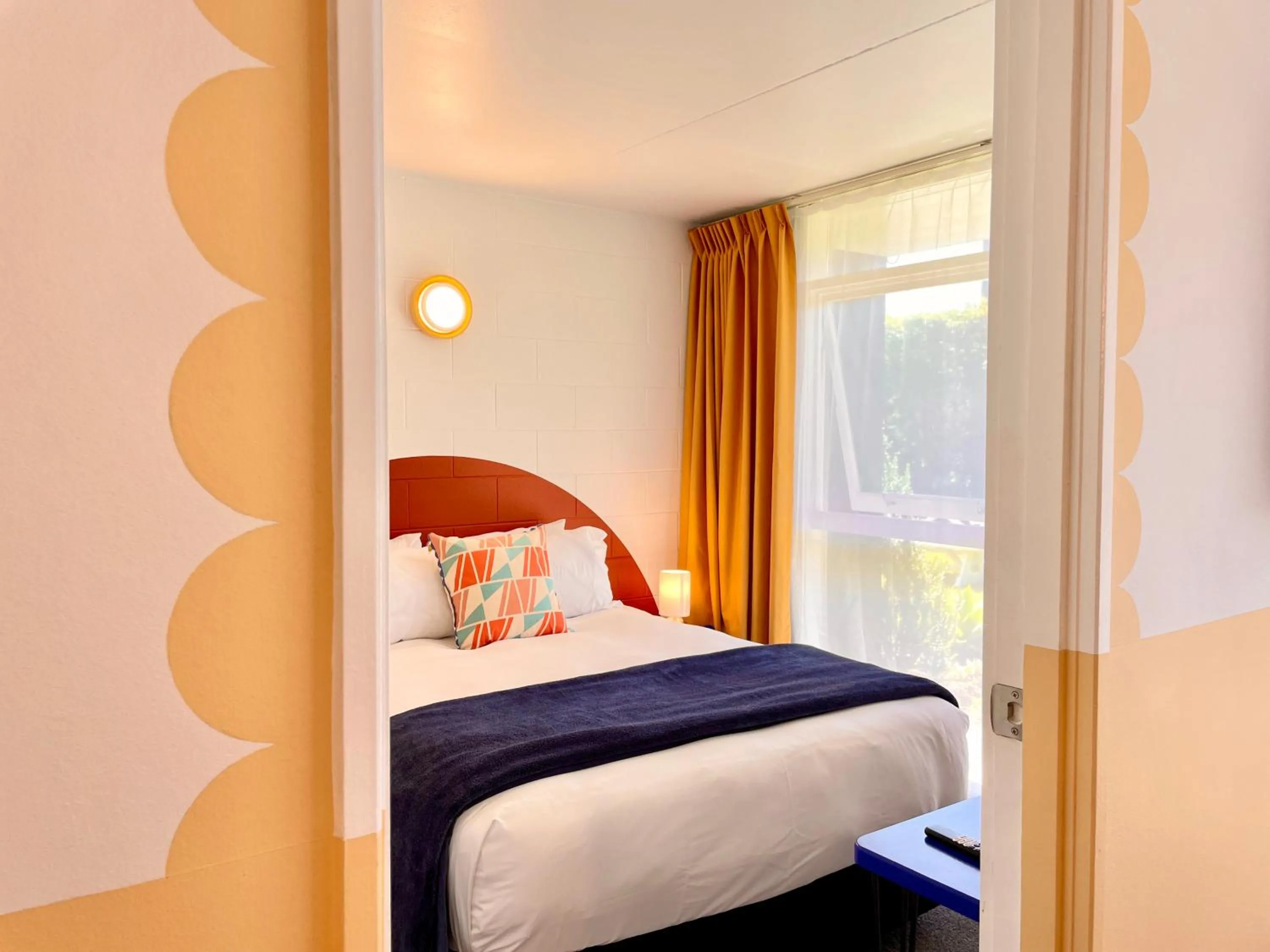 Bedroom, Bed in Mount Eden Motel