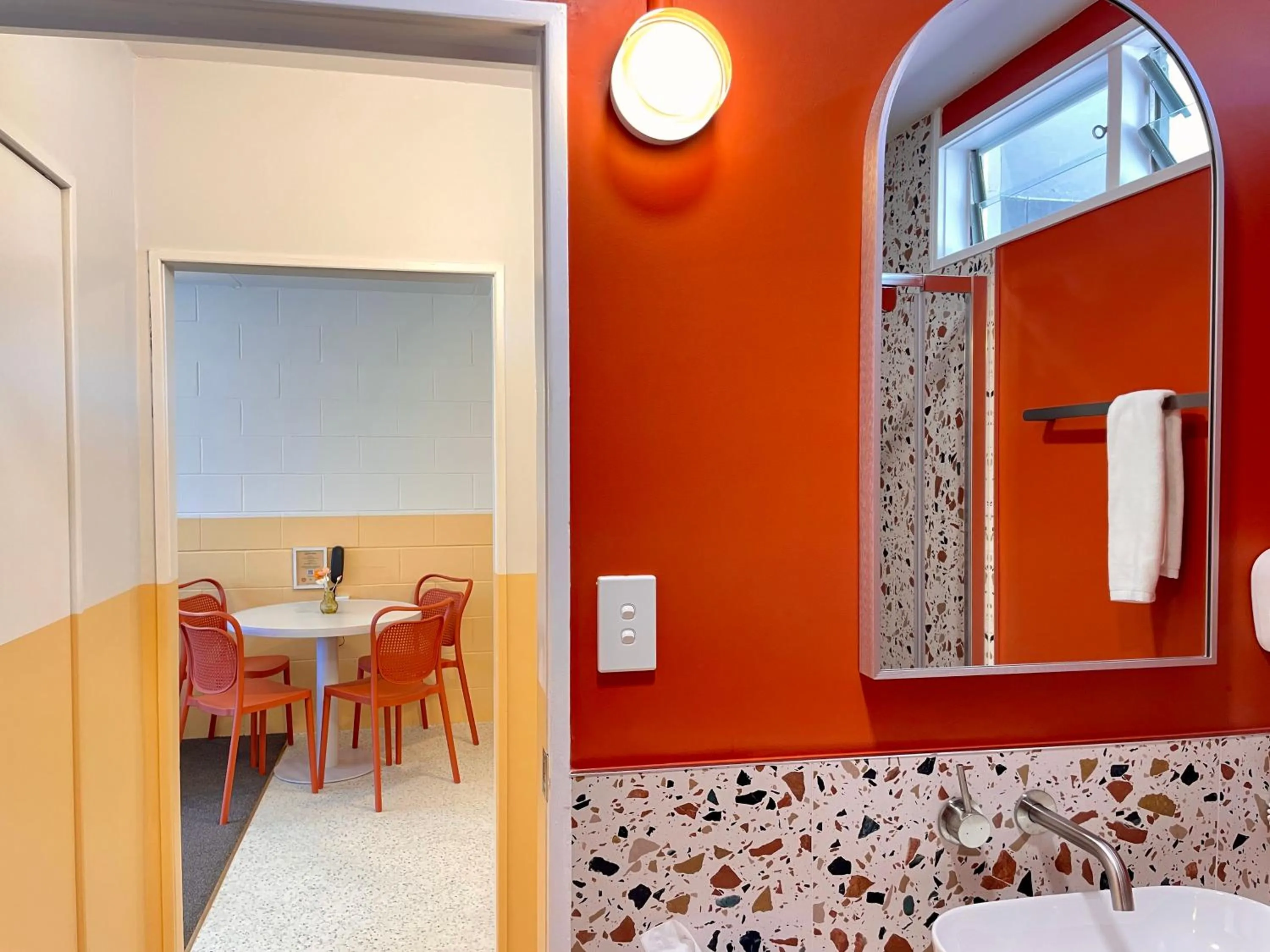 Bathroom in Mount Eden Motel