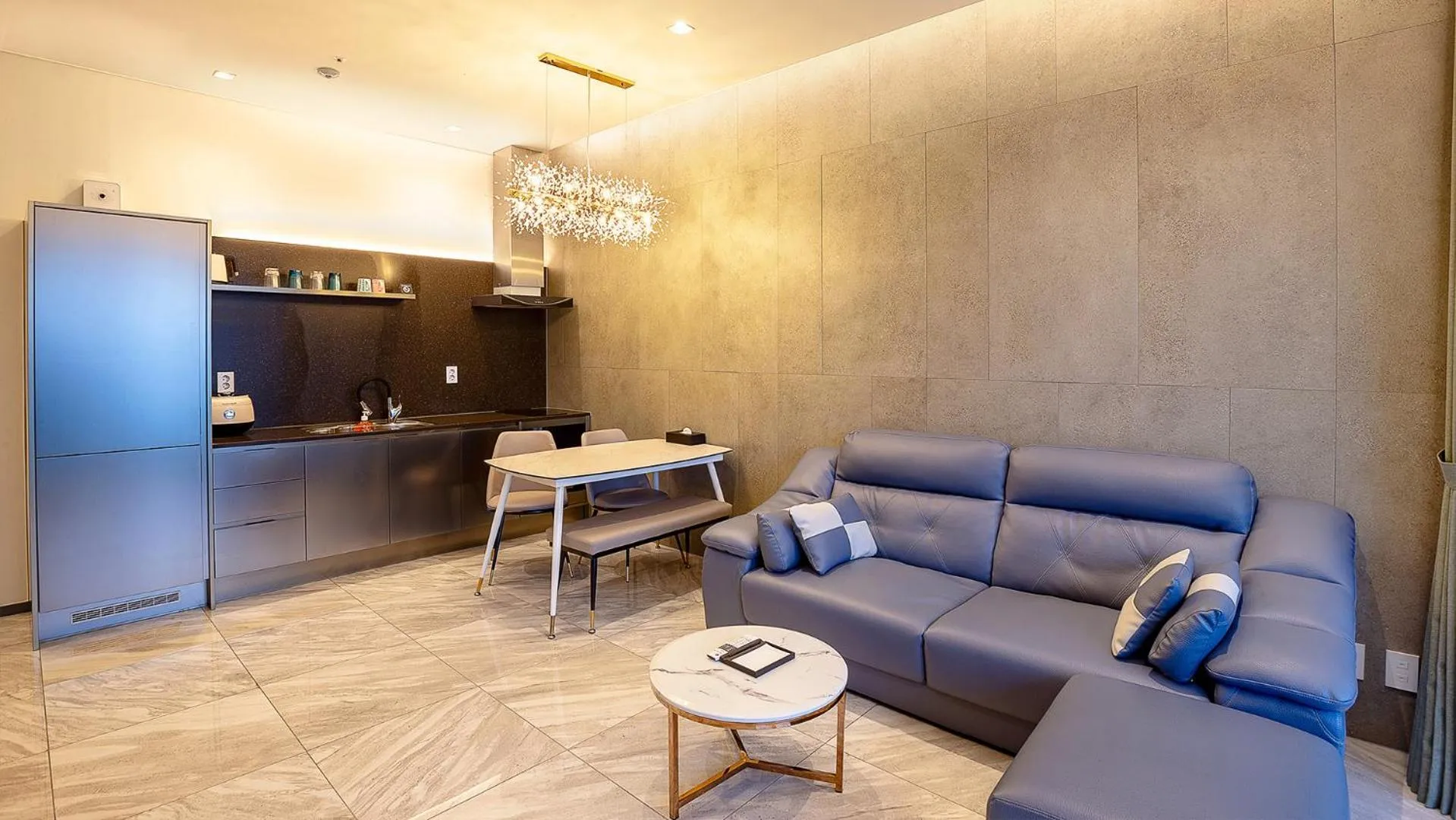 Kitchen or kitchenette in Ganghwa Elijah Resort