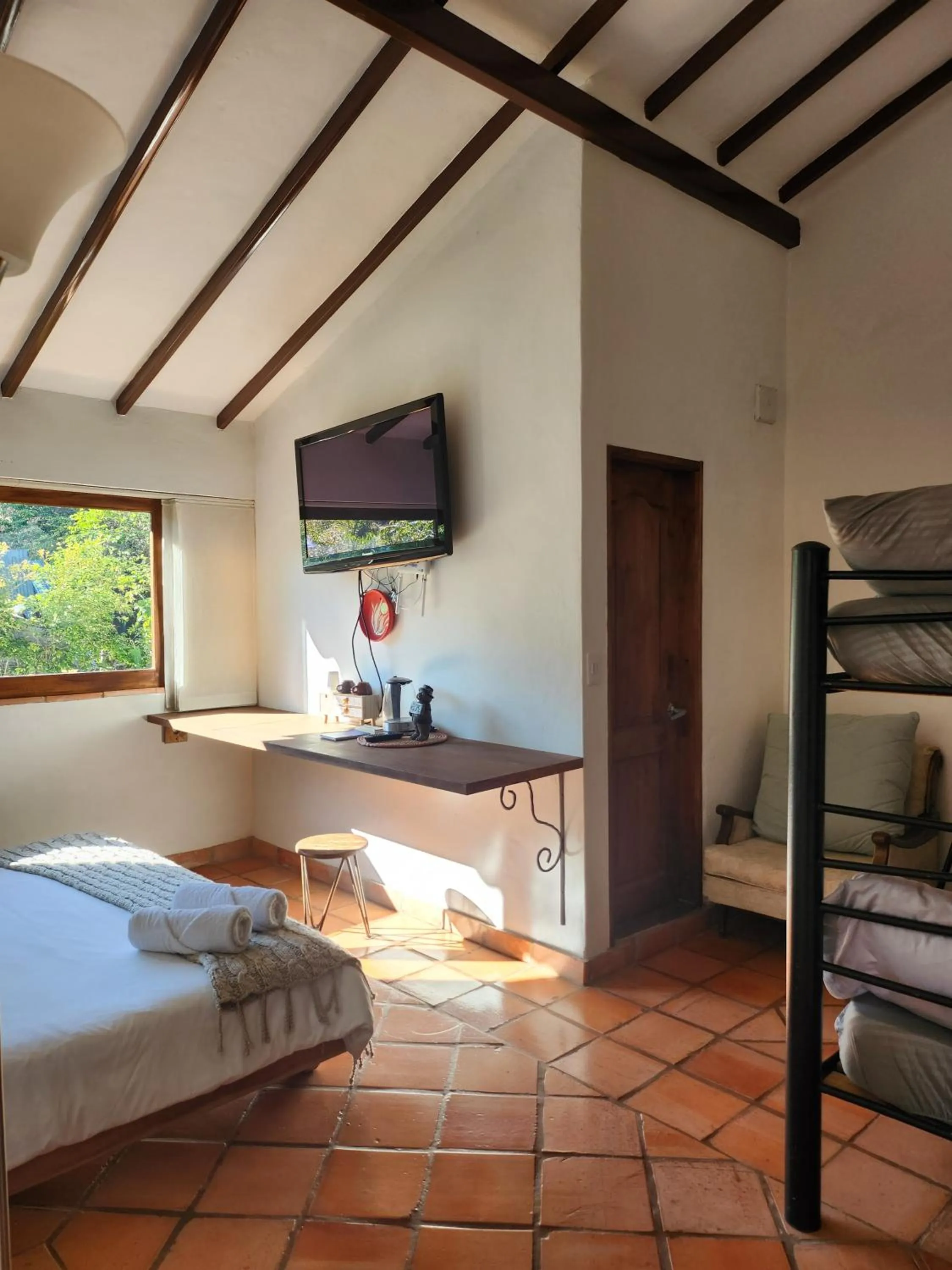 Bed in Hotel Ficus Villa de Leyva