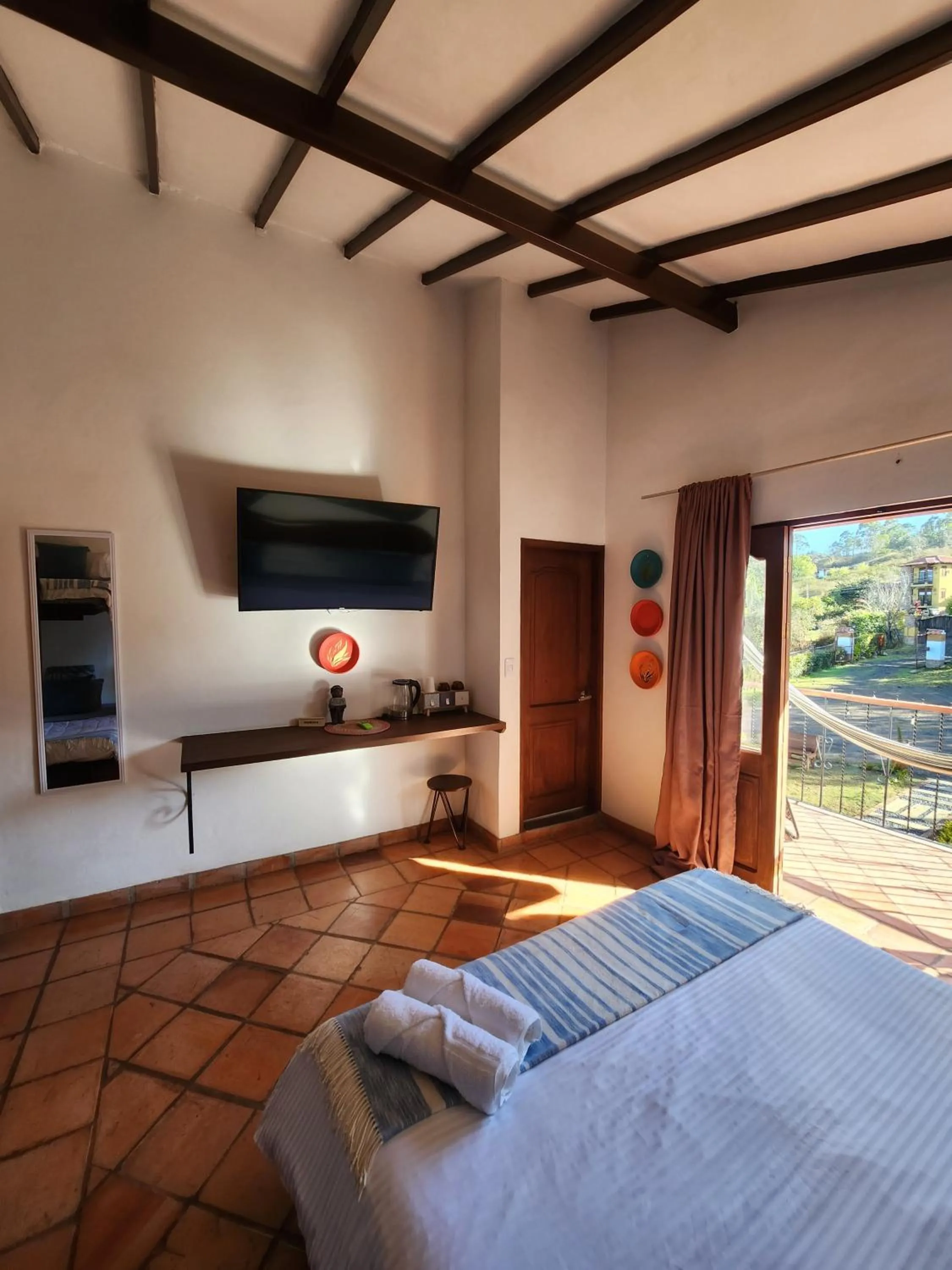 Bed in Hotel Ficus Villa de Leyva