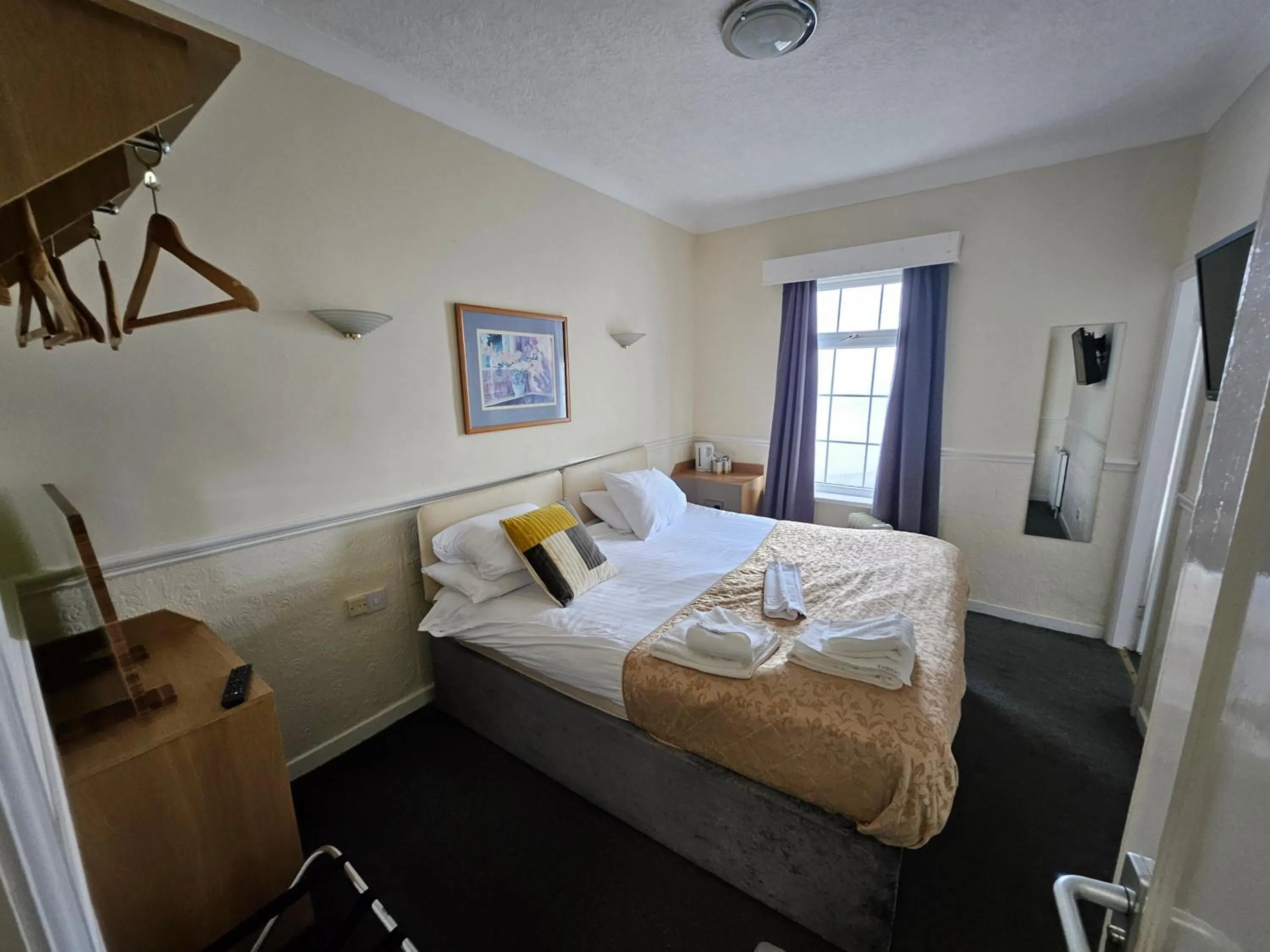 Bed in The President Hotel