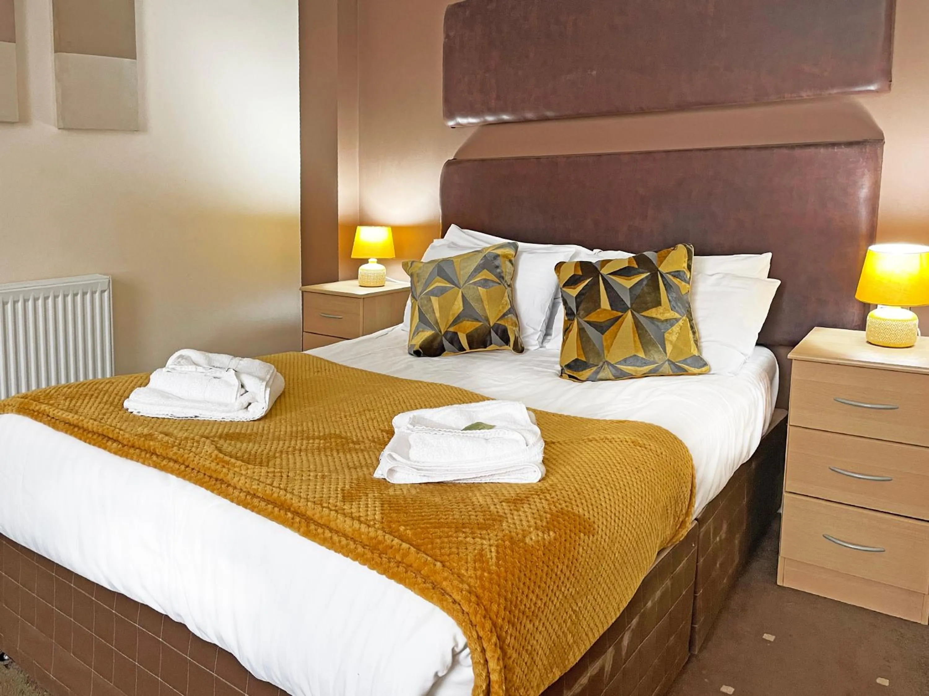 Bed in The President Hotel