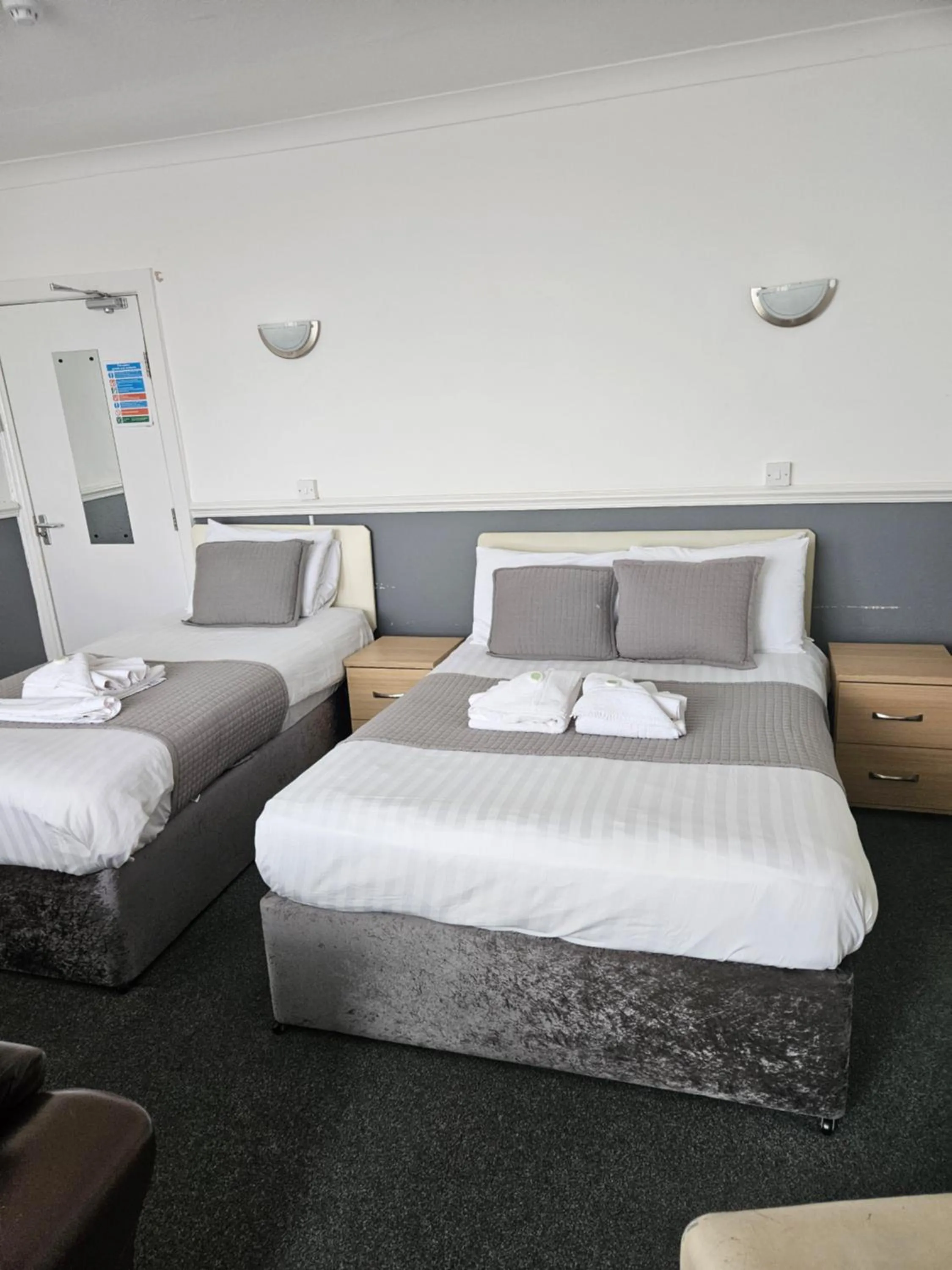 Bed in The President Hotel