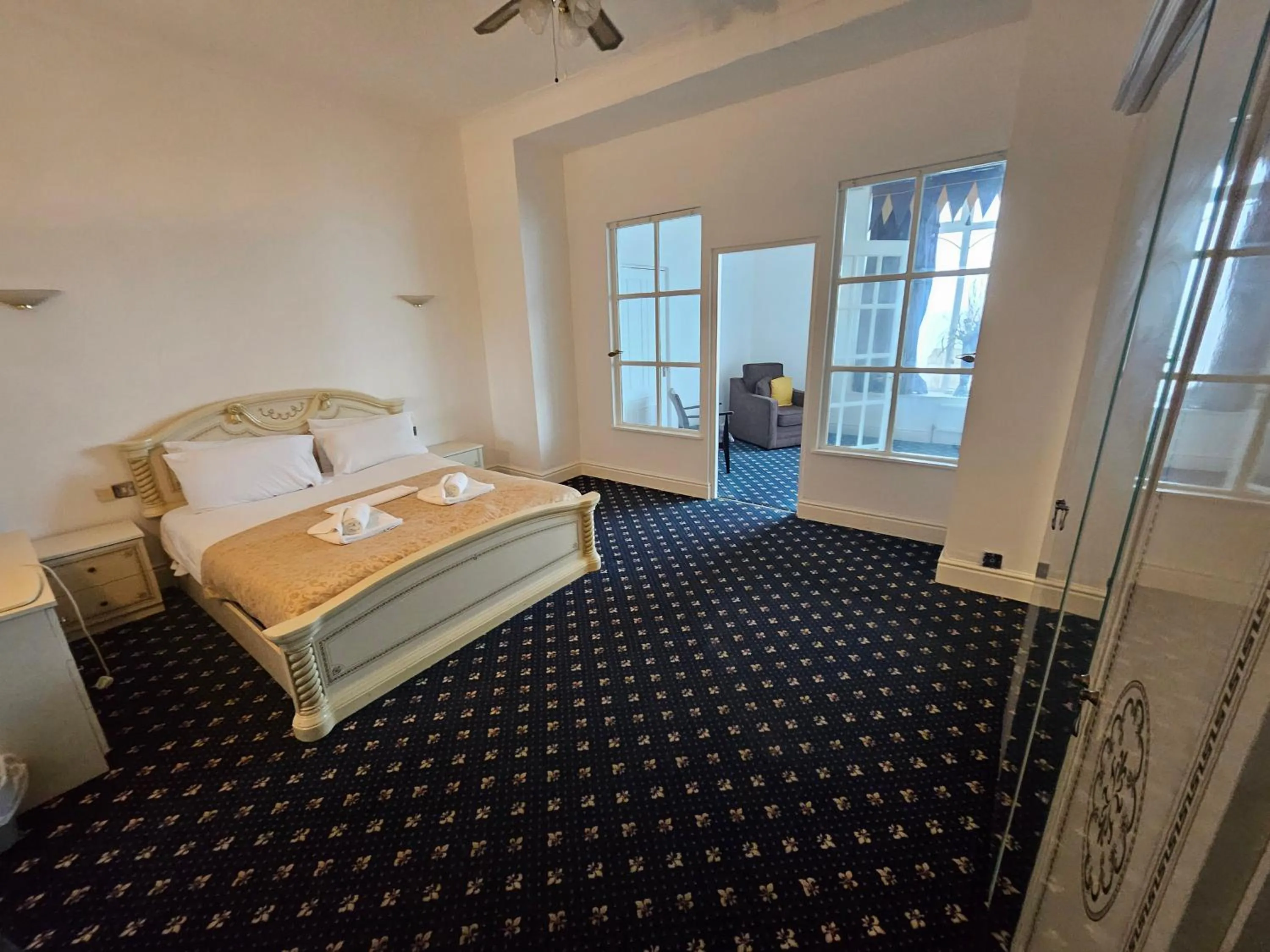 Bed in The President Hotel