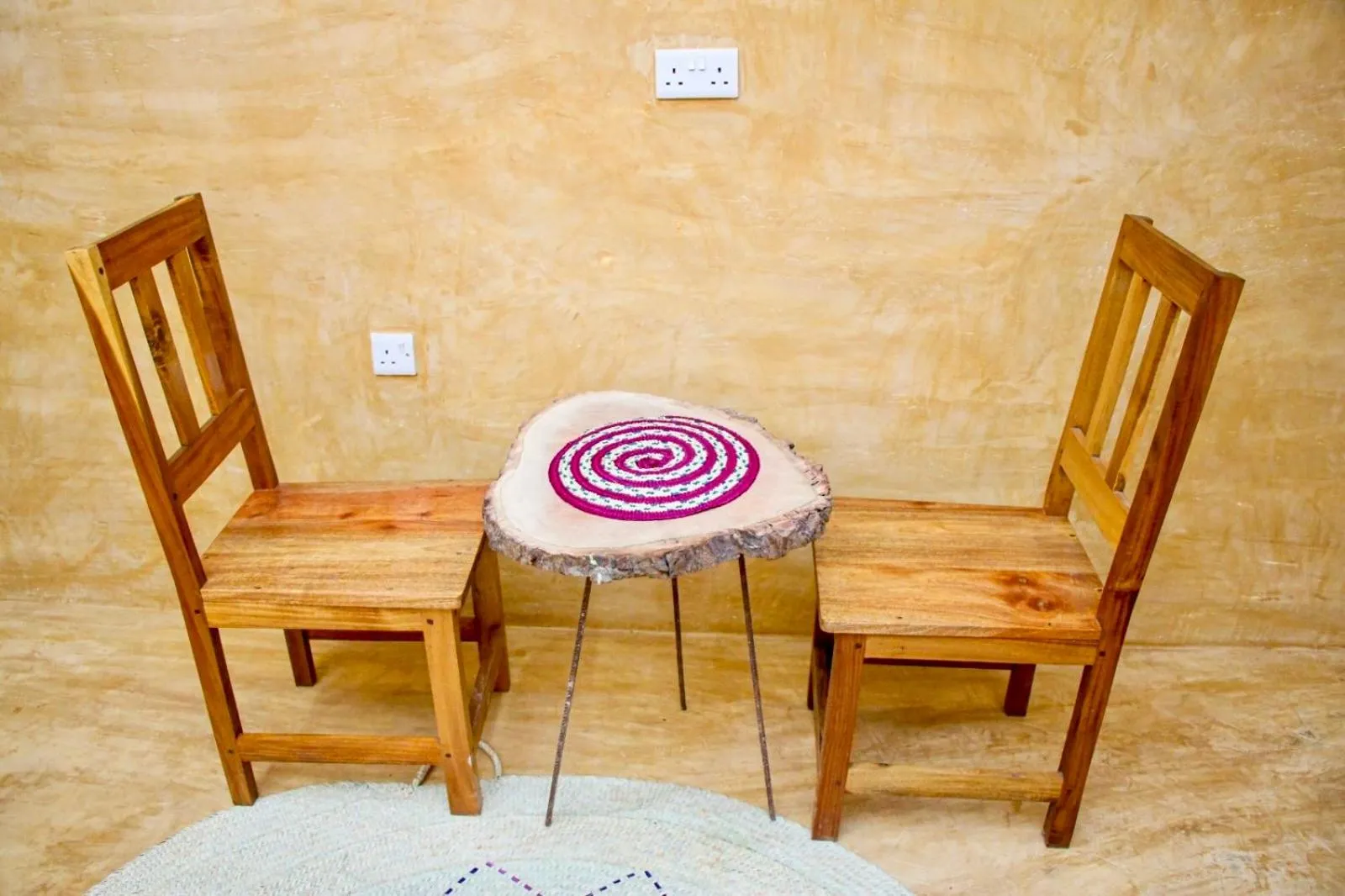 Seating area in Zanzigo