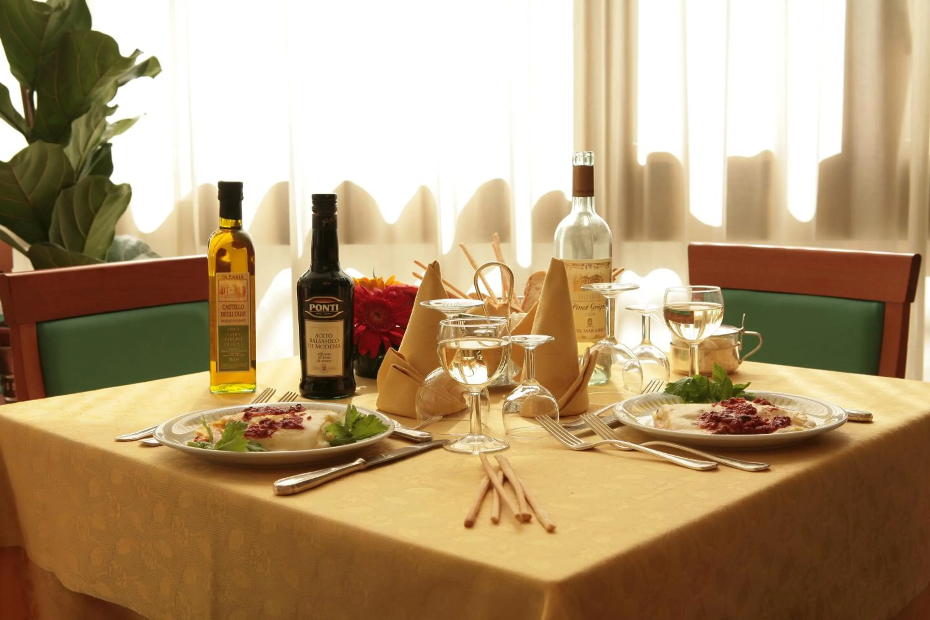 Food close-up in Hotel Villa Luca