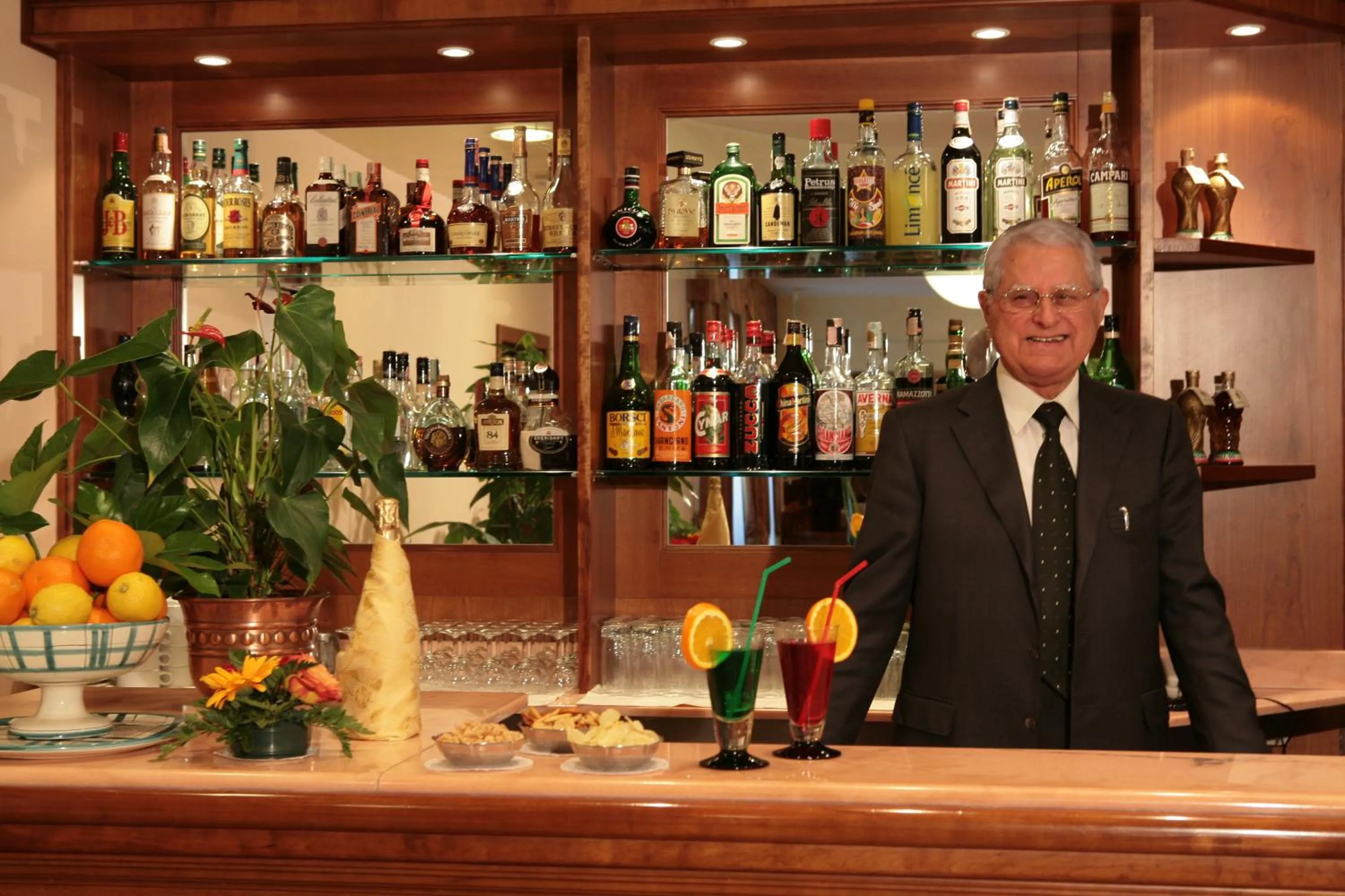Lounge or bar in Hotel Villa Luca