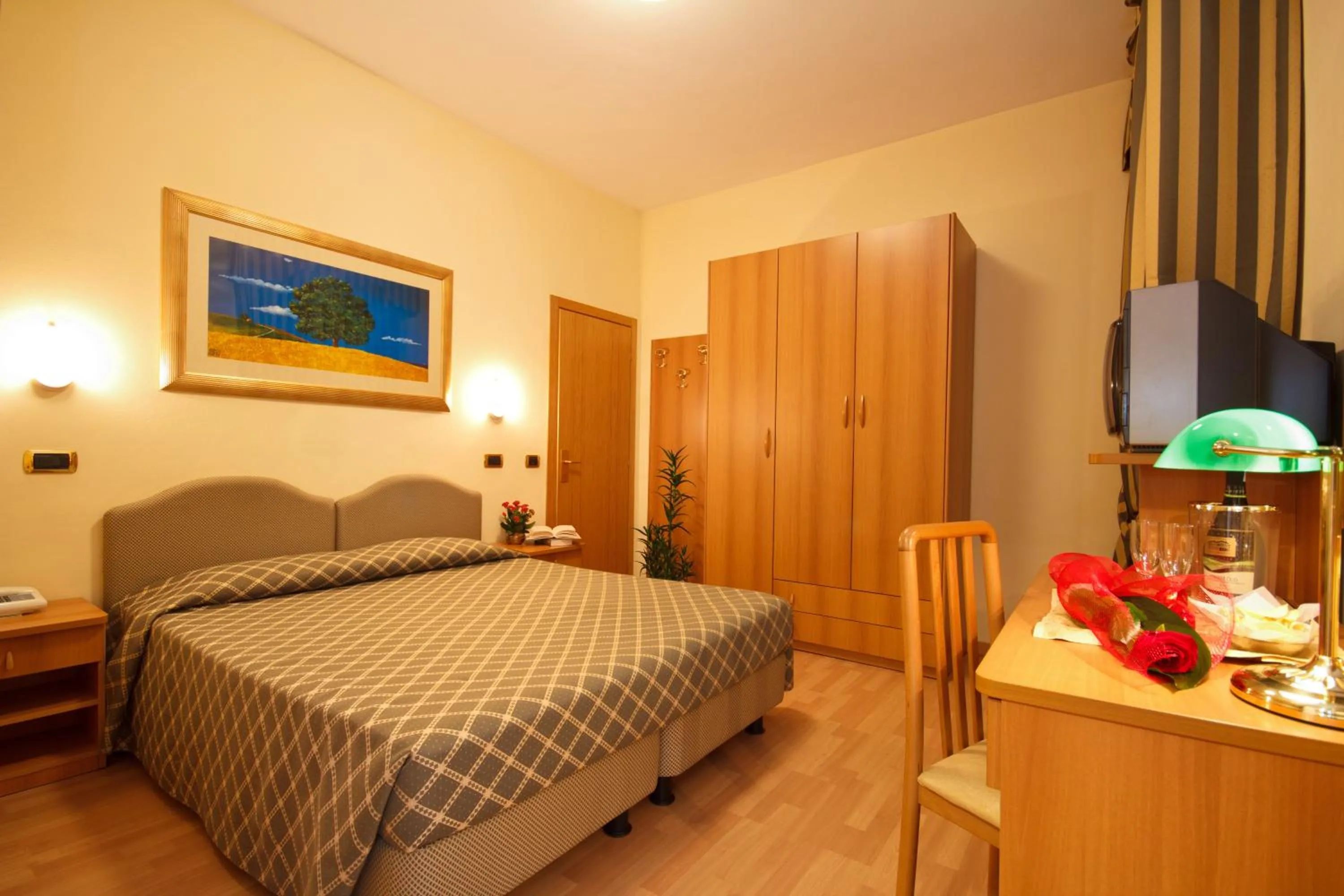 TV and multimedia, Bed in Hotel Villa Luca
