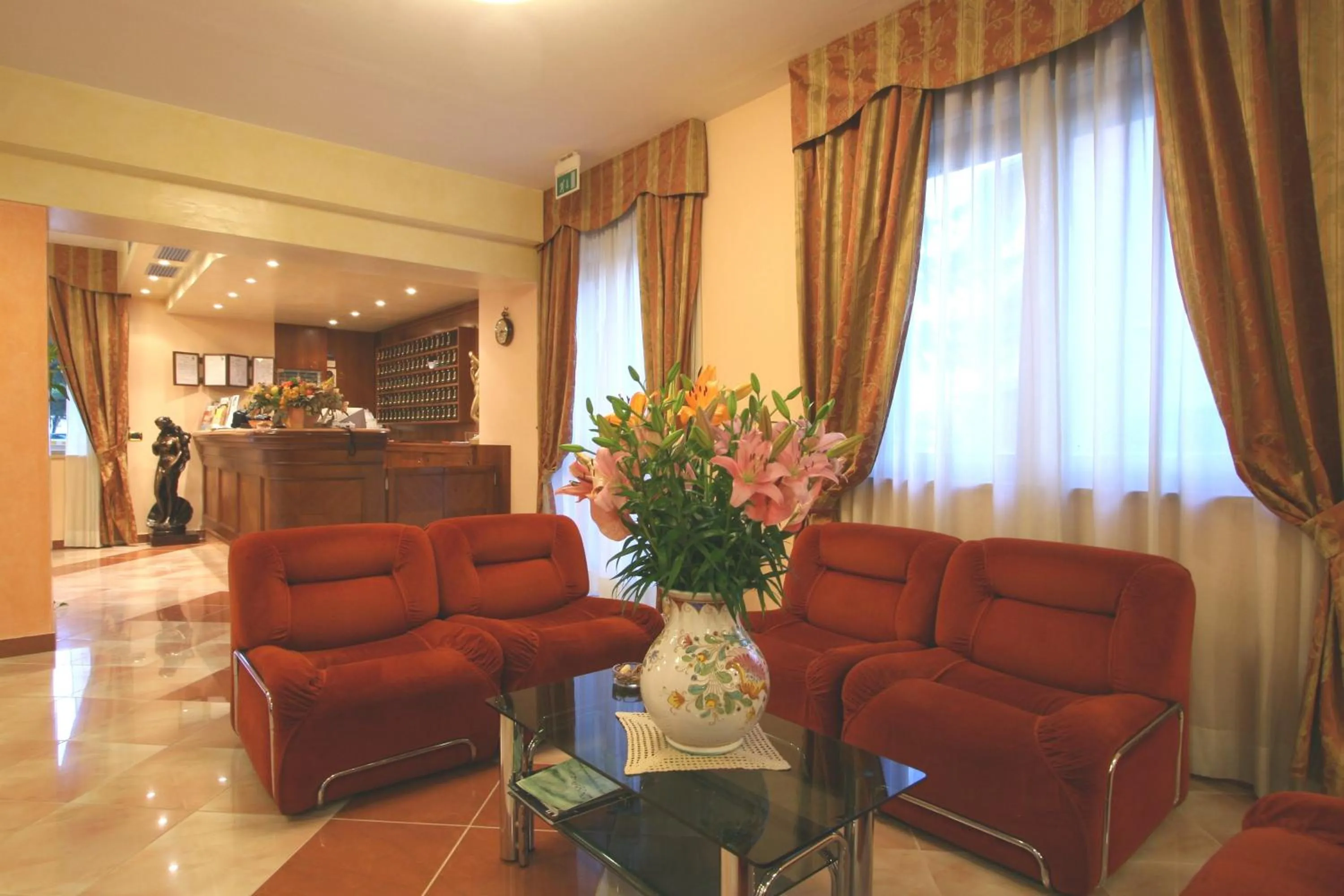 Living room in Hotel Villa Luca