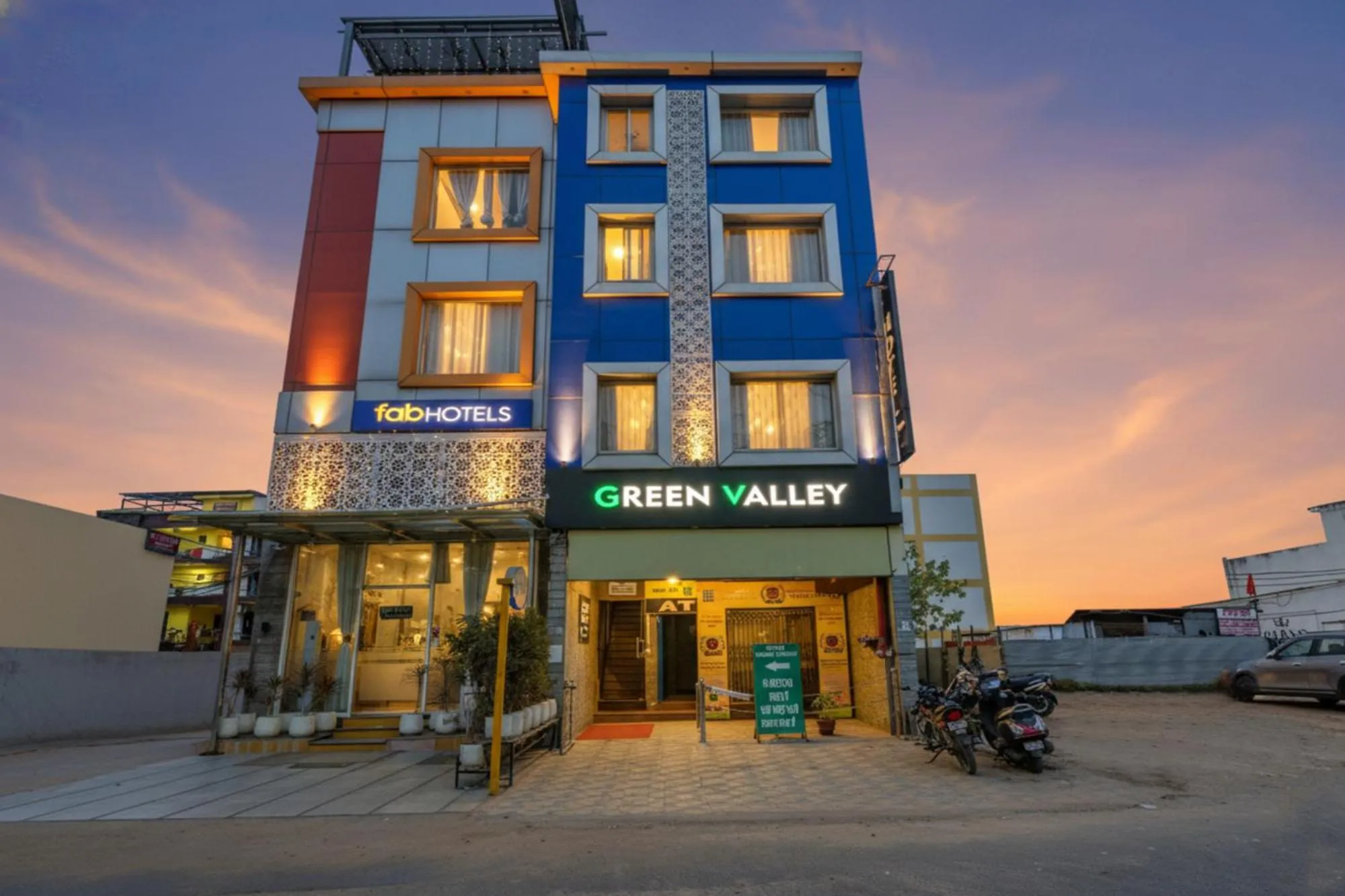 Property building in FabHotel Green Valley