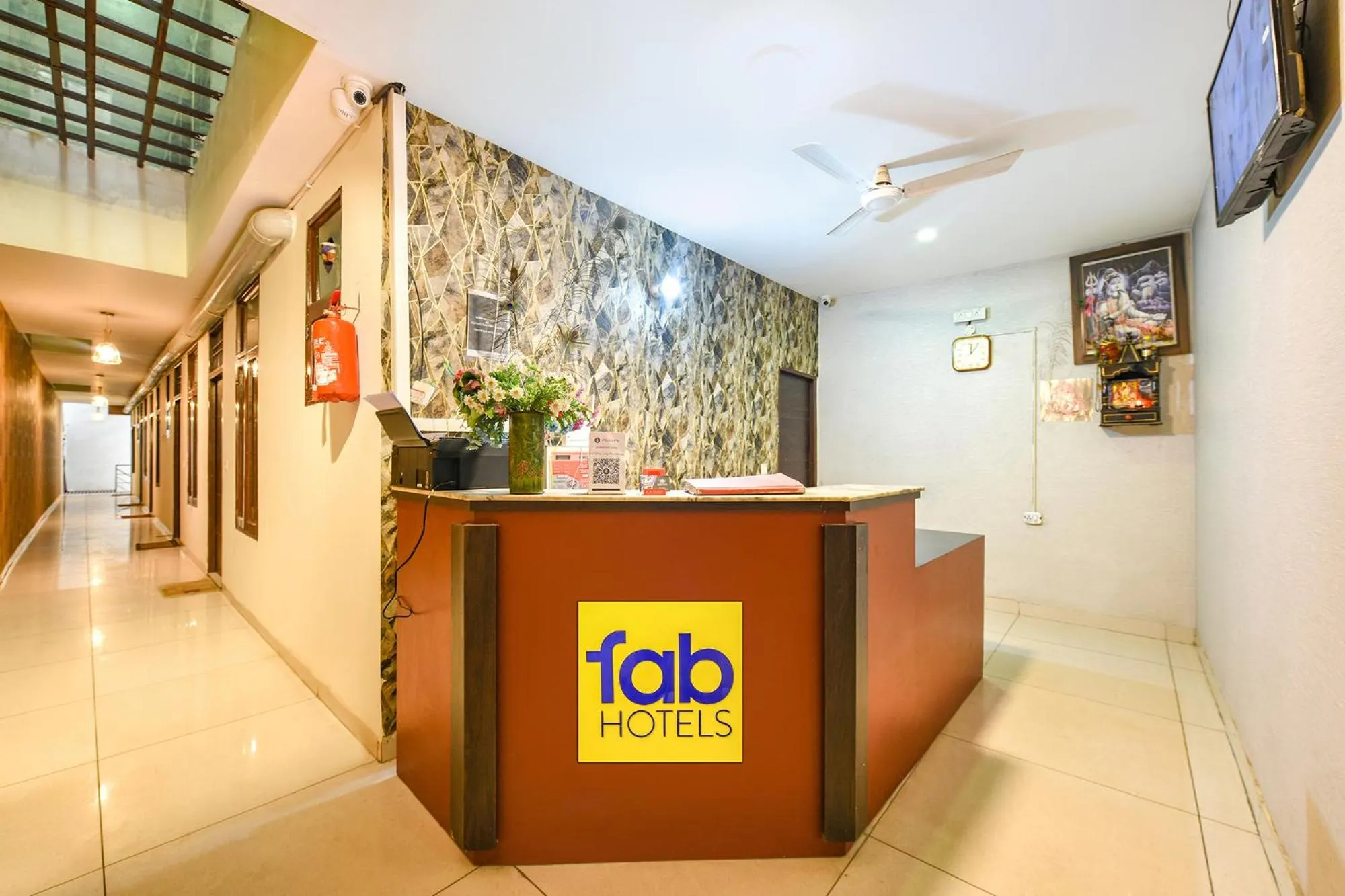 Lobby or reception in FabHotel Green Valley