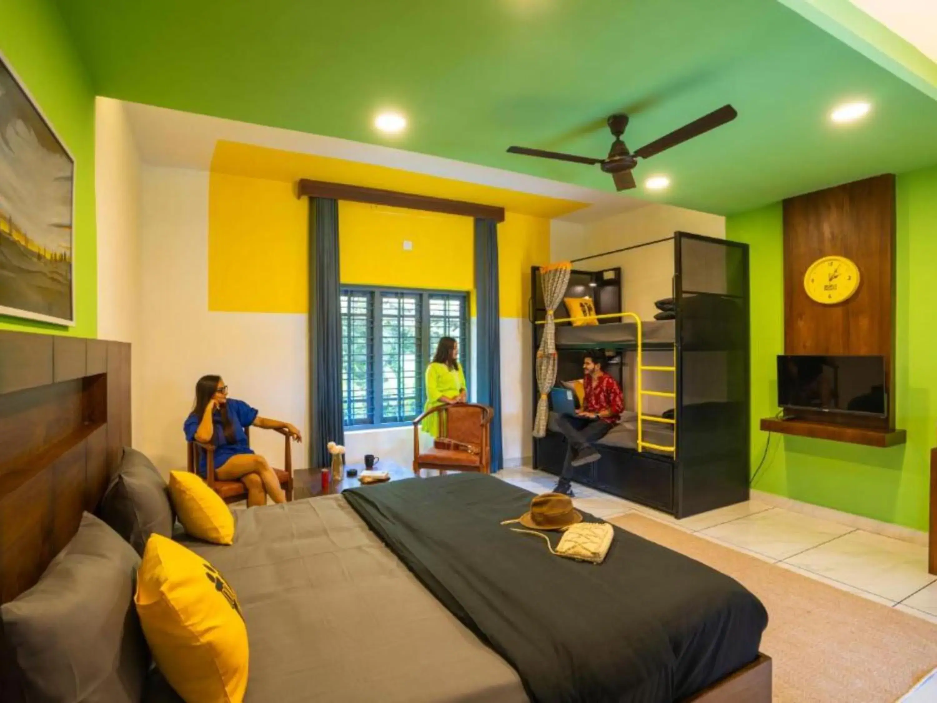 Bed in The Hosteller Wayanad, Vythiri Bed in The Hosteller Wayanad, Vythiri