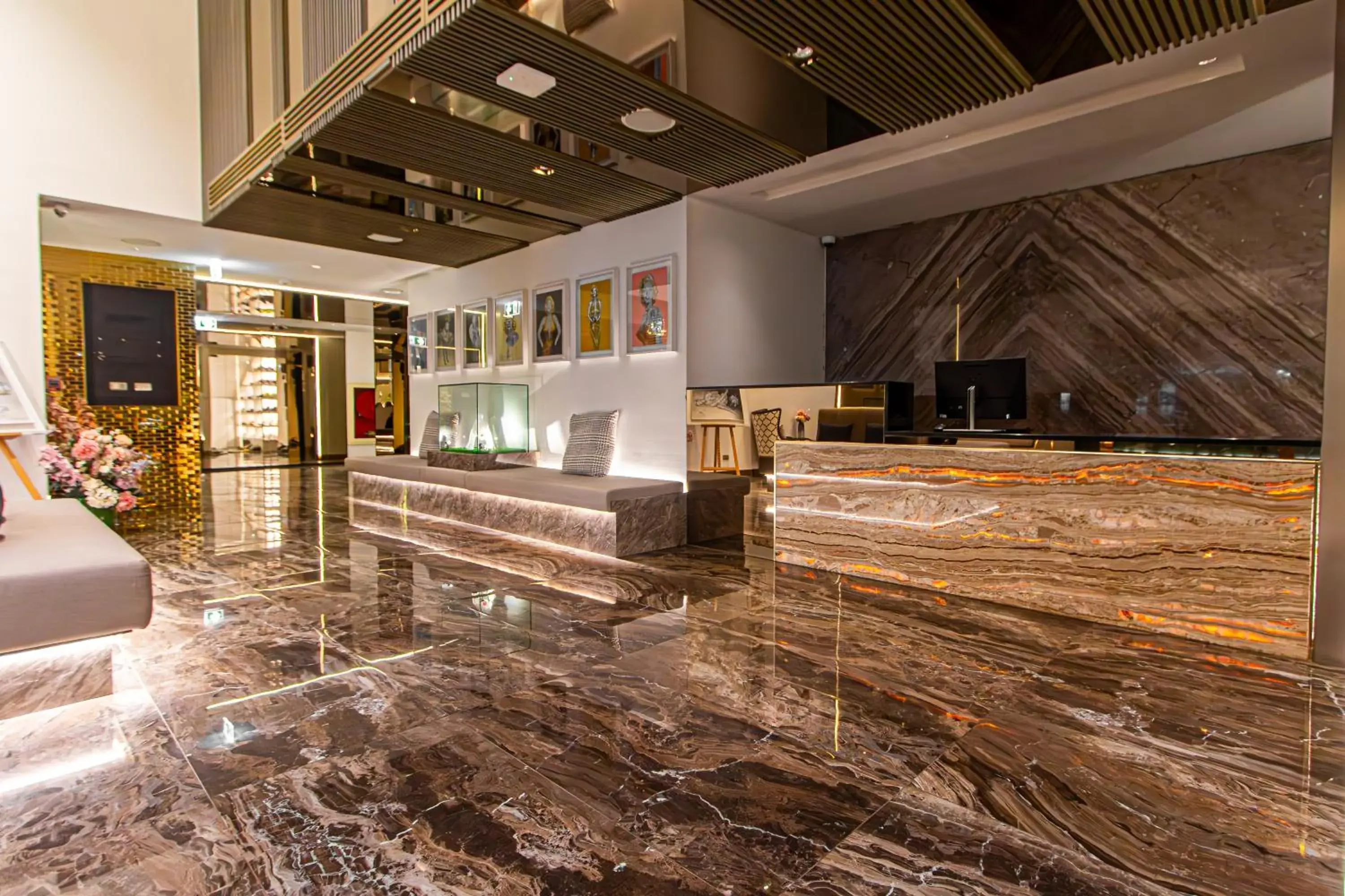 Lobby or reception in Frame Hotel Bangkok Lobby or reception in Frame Hotel Bangkok