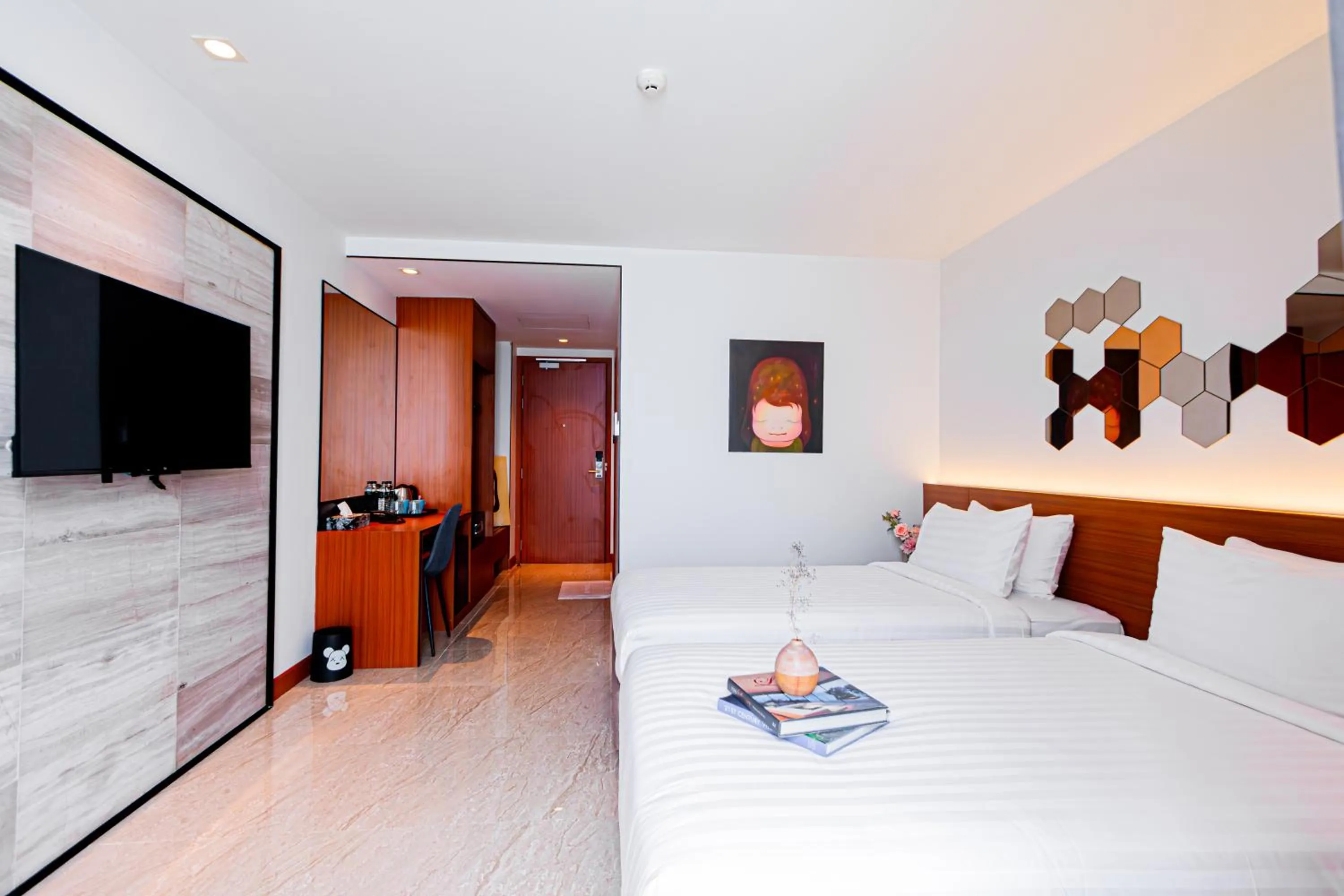 Bed in Frame Hotel Bangkok