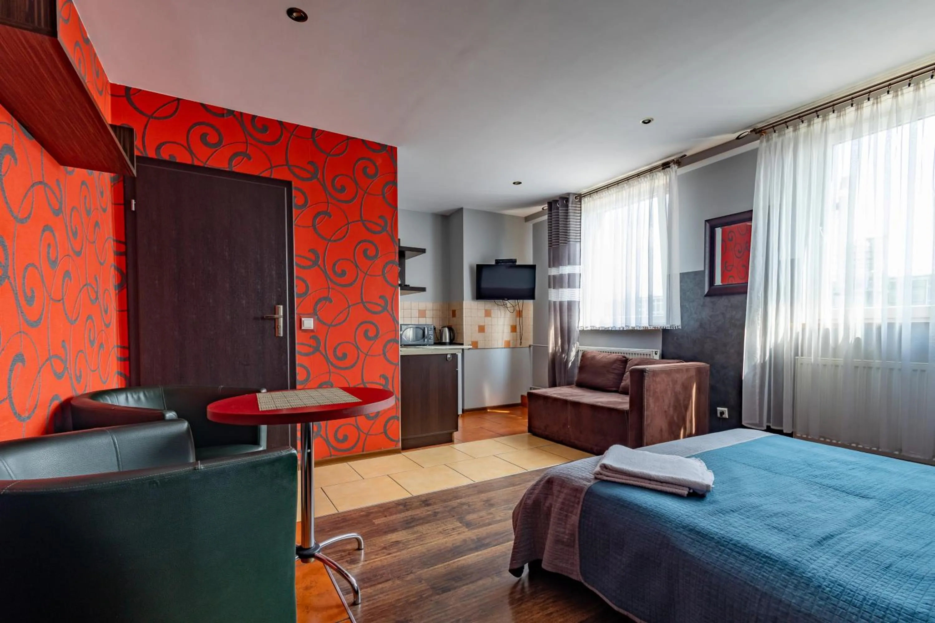 Bed in Apartamenty Komfort