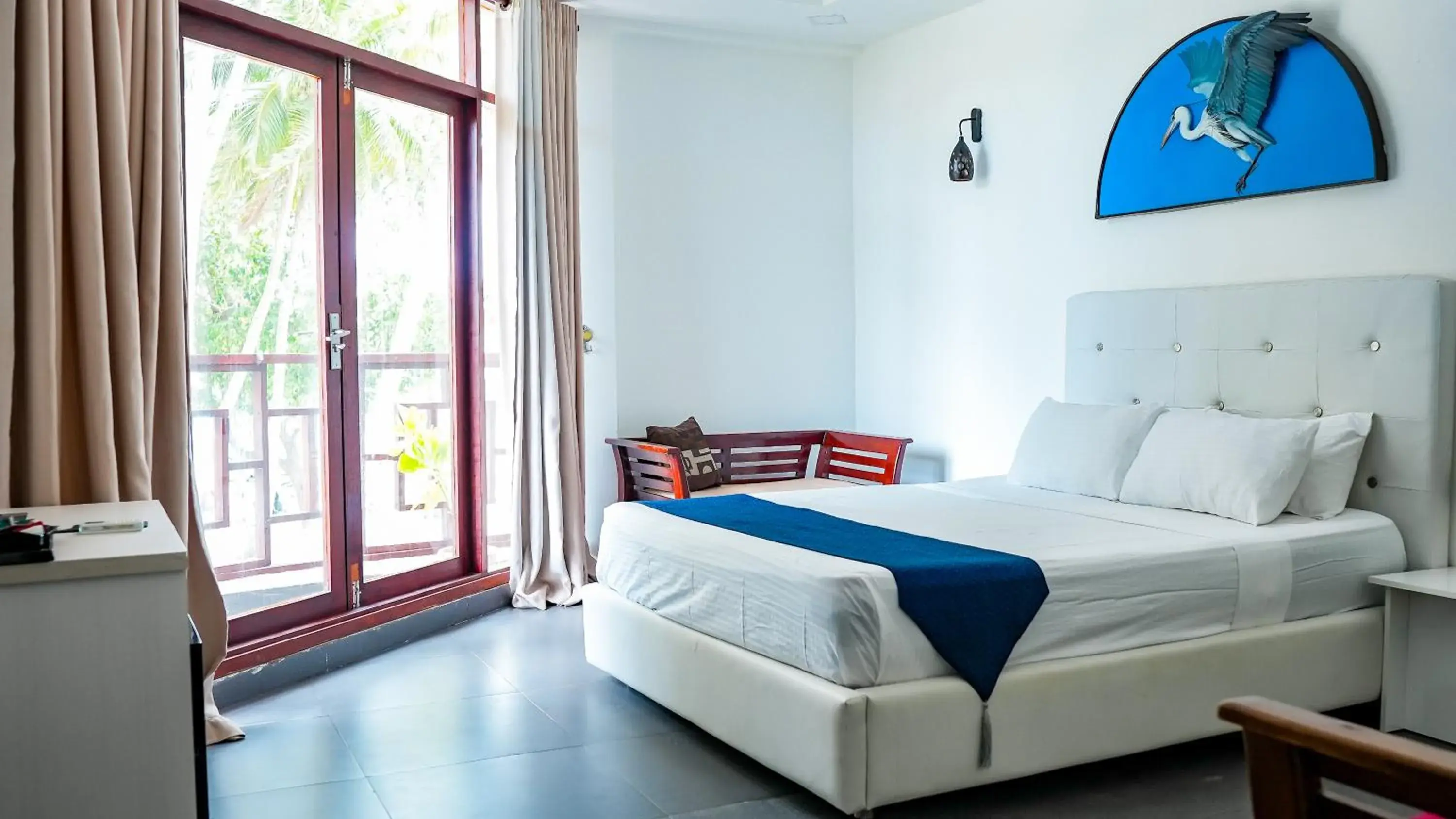 Seating area, Bed in Silver Oasis Maldives Seating area, Bed in Silver Oasis Maldives