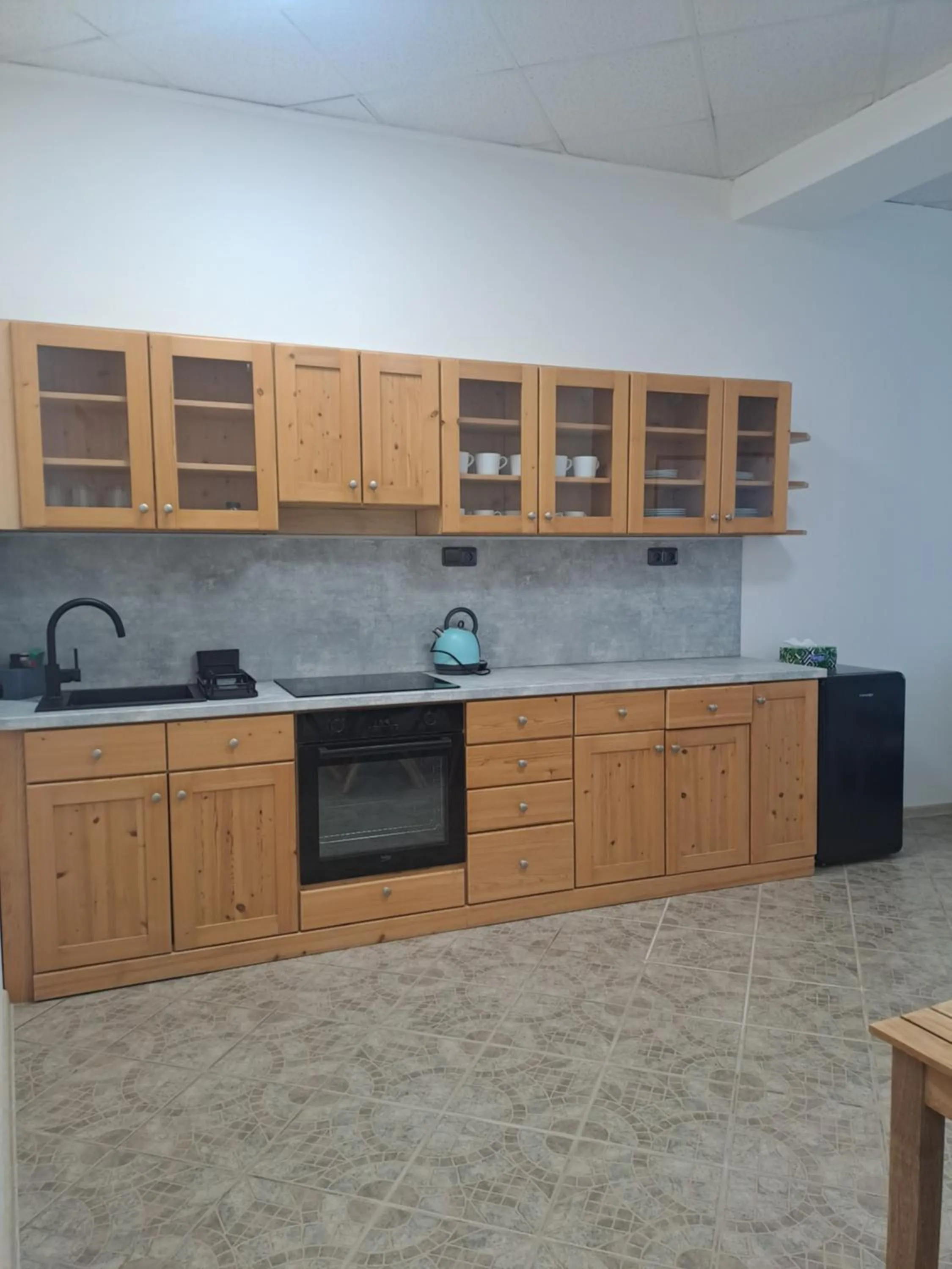 Kitchen or kitchenette in Apartmány Štěpánkova 85