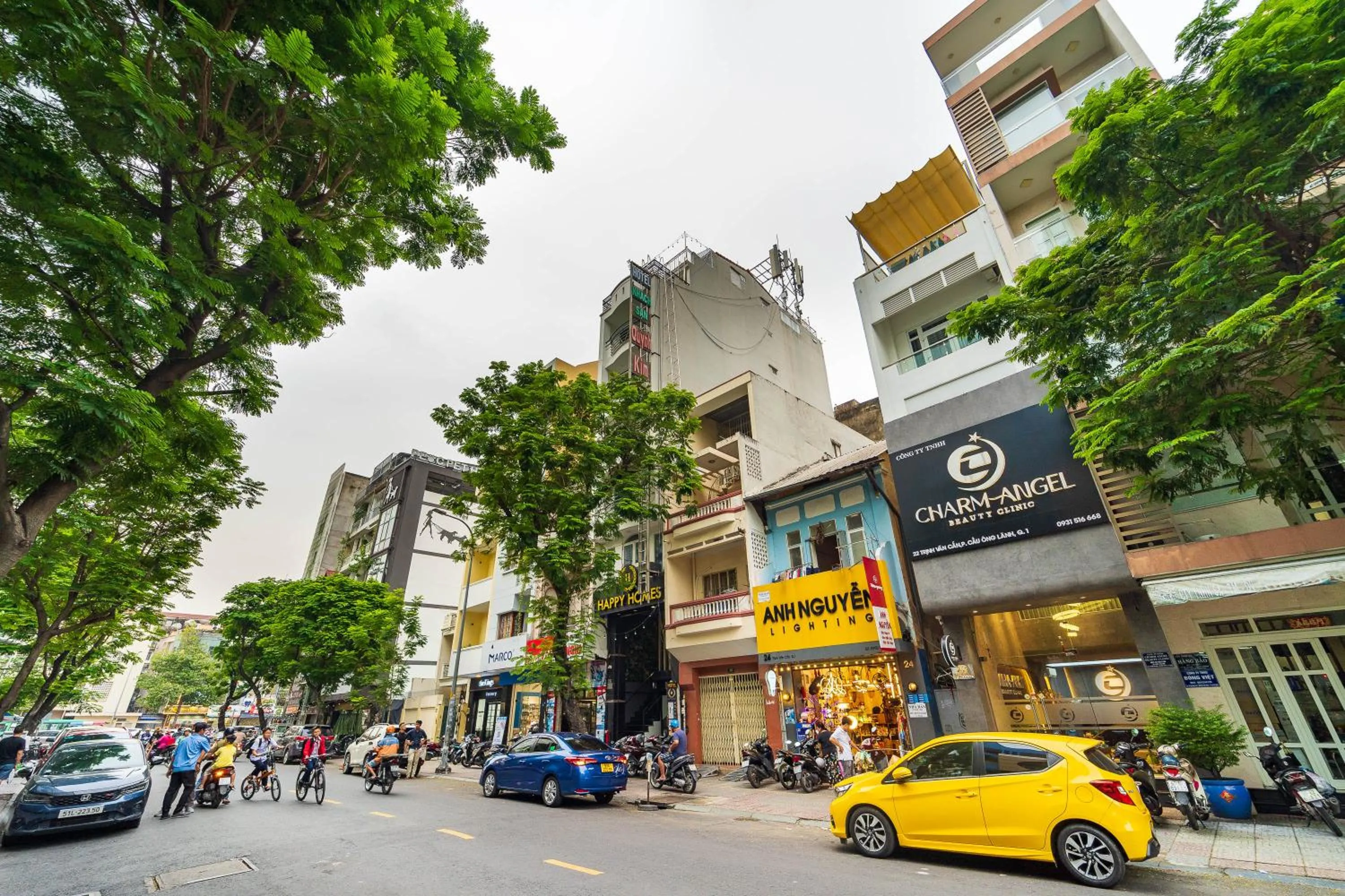 Property building in Happy Homes Ben Thanh Central