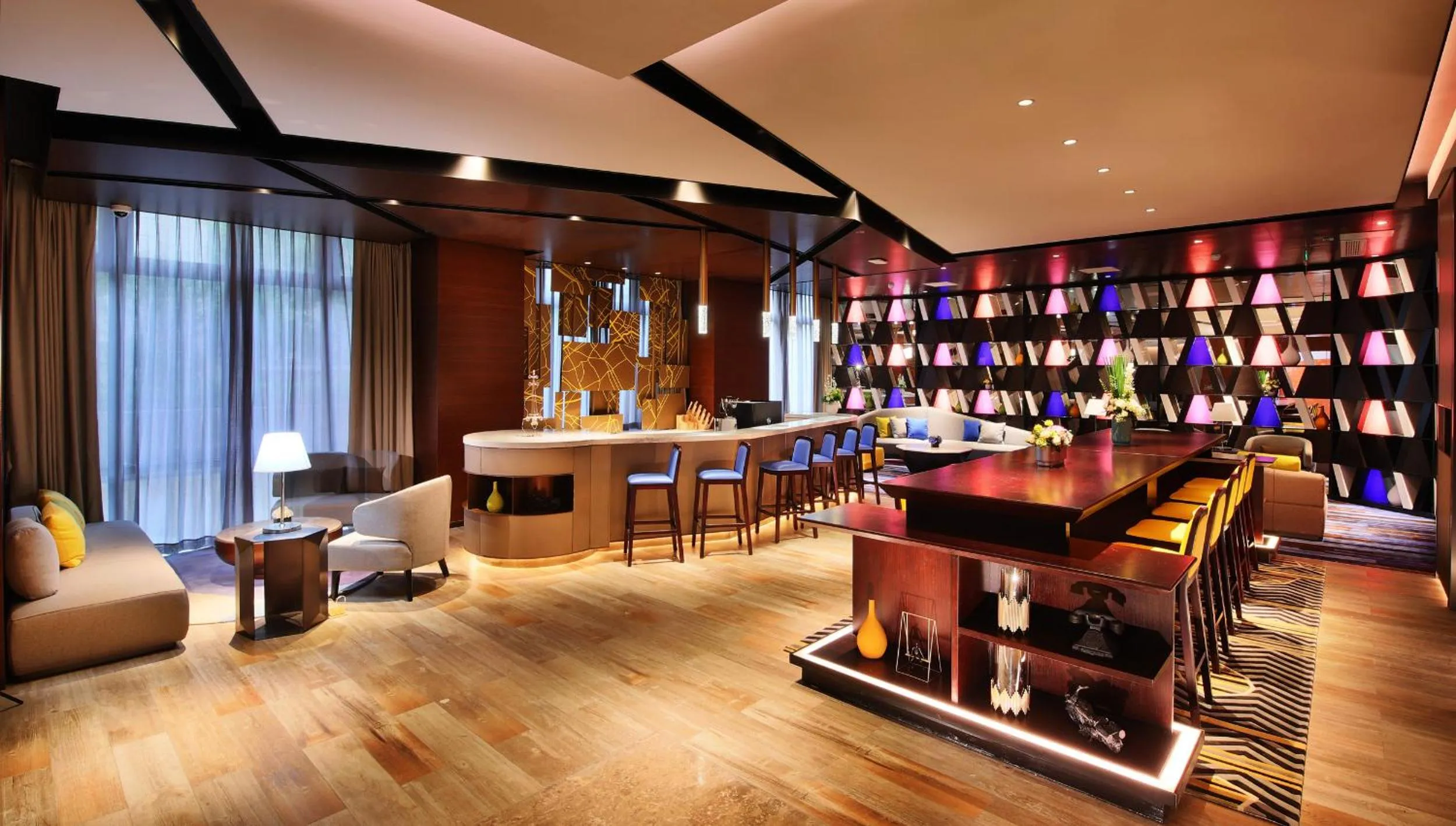 Seating area in Hampton by Hilton Shanghai Hongqiao NECC