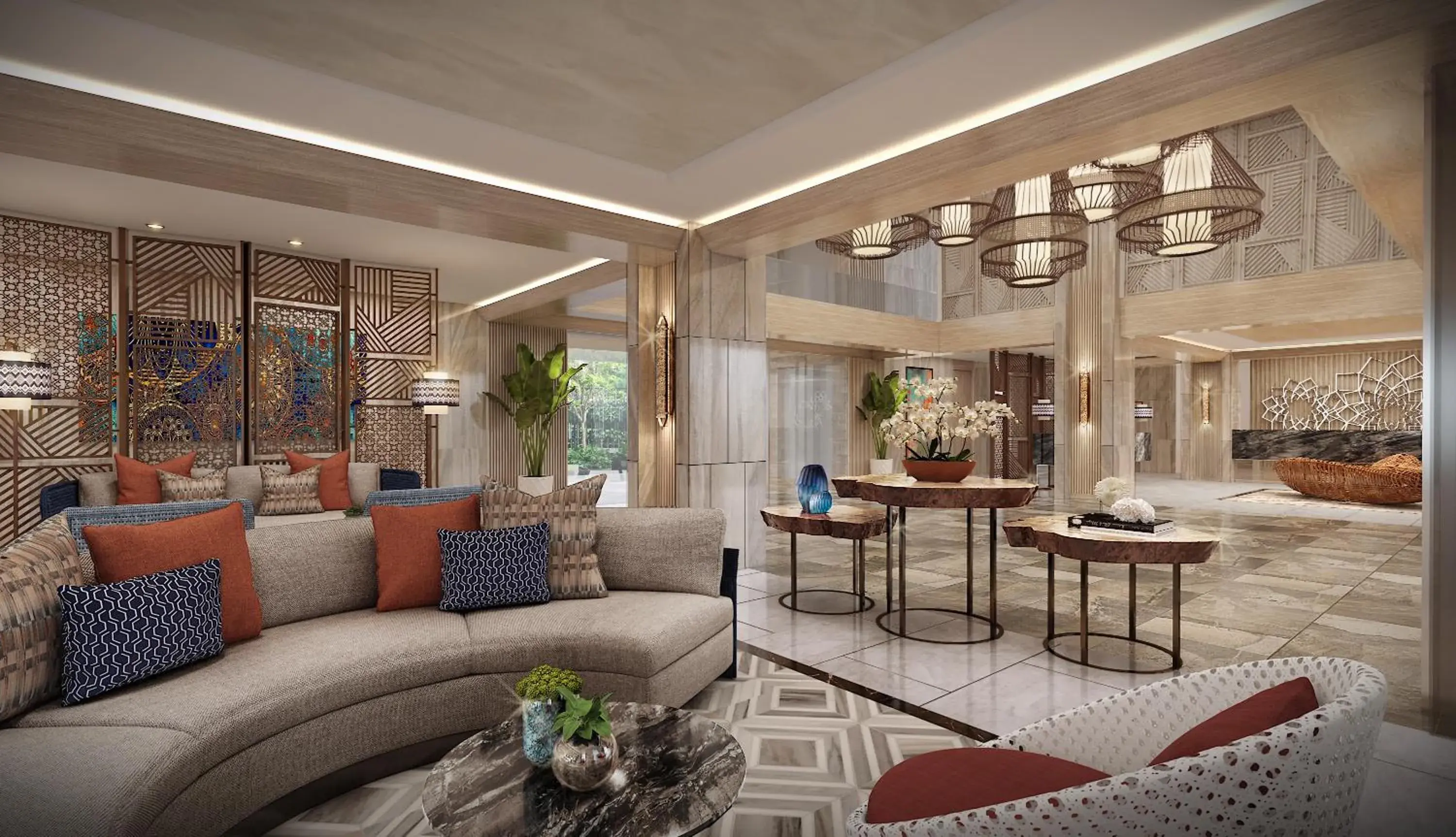 Lobby or reception in Henann Premier Coast Resort Lobby or reception in Henann Premier Coast Resort