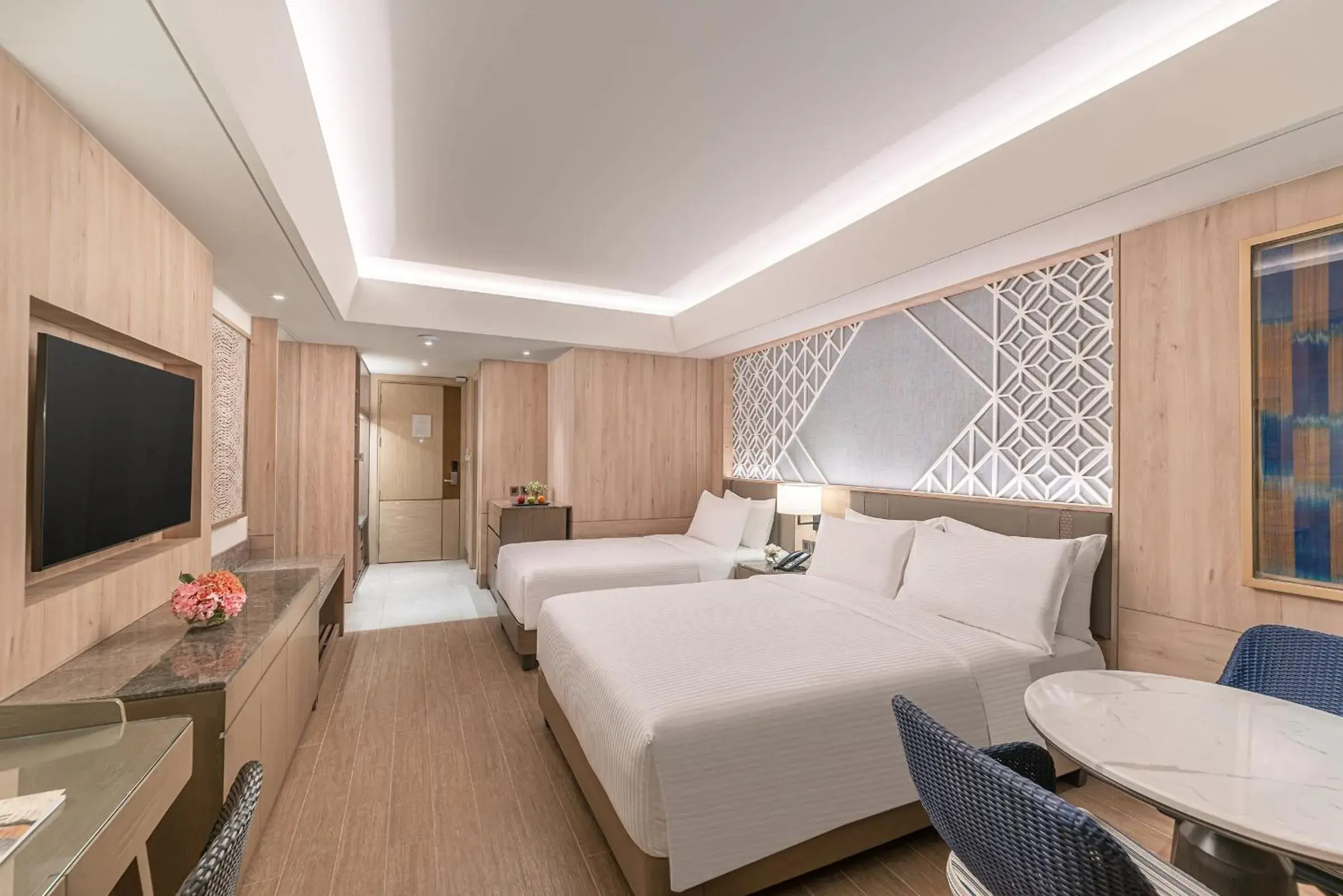 Bed in Henann Premier Coast Resort Bed in Henann Premier Coast Resort