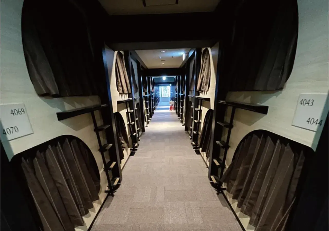 Standard Cabin Male only - Upper Level in The Centurion Sauna Rest & Stay Sapporo Male Only Standard Cabin Male only - Upper Level in The Centurion Sauna Rest & Stay Sapporo Male Only