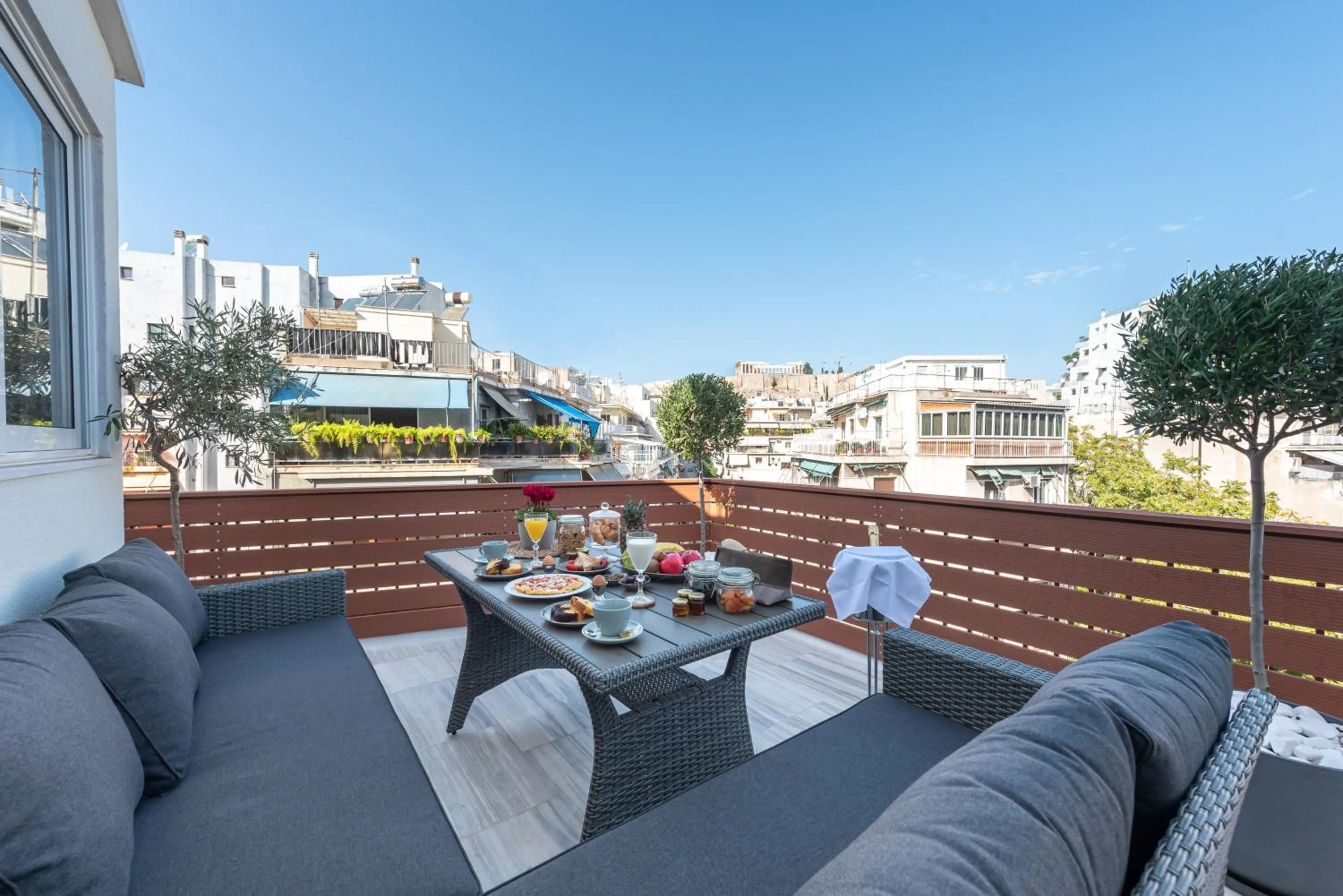 Balcony/Terrace in Acropolis Divine Apartments