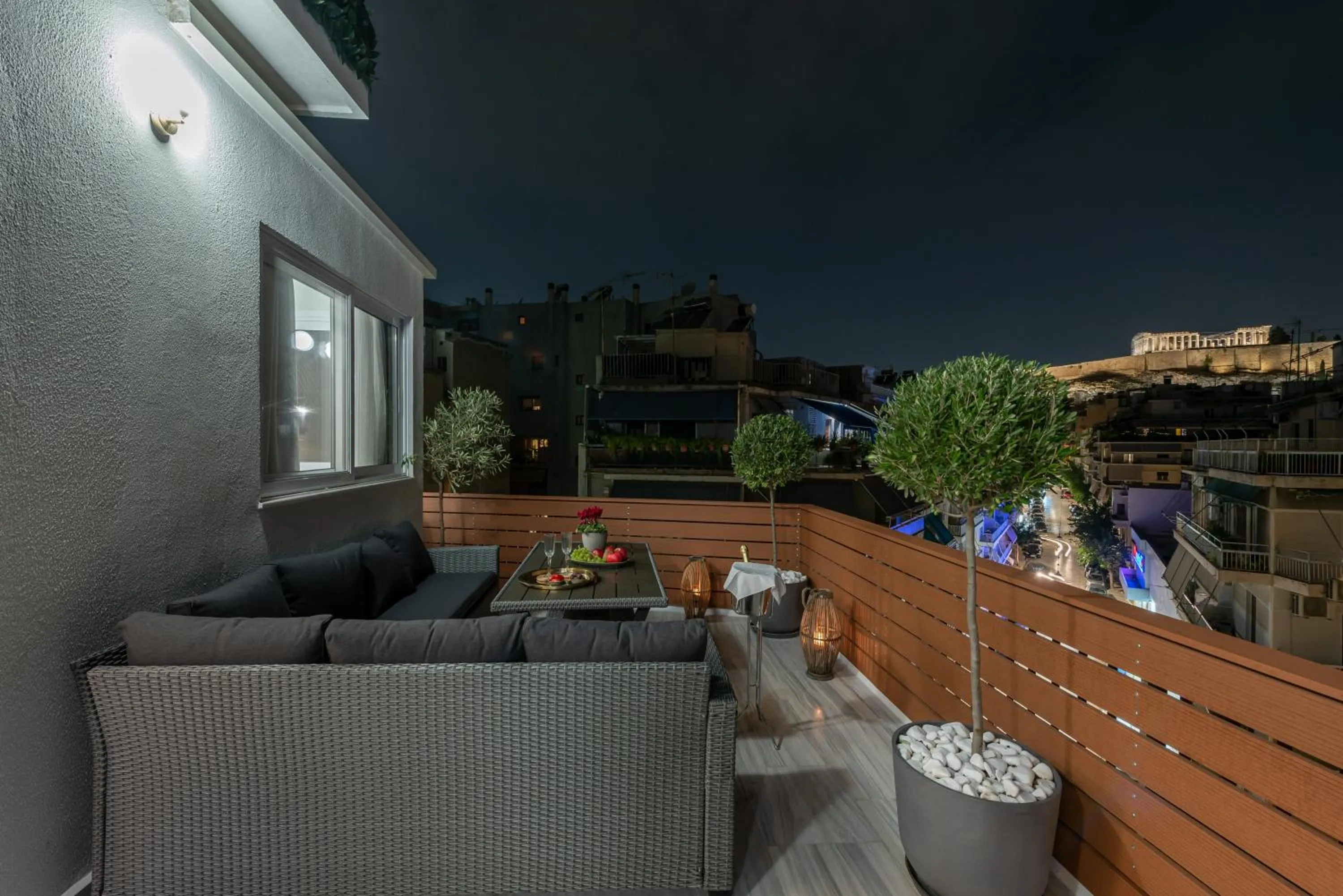 Balcony/Terrace in Acropolis Divine Apartments