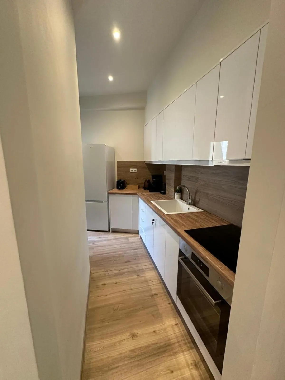 Kitchen or kitchenette in Acropolis Divine Apartments