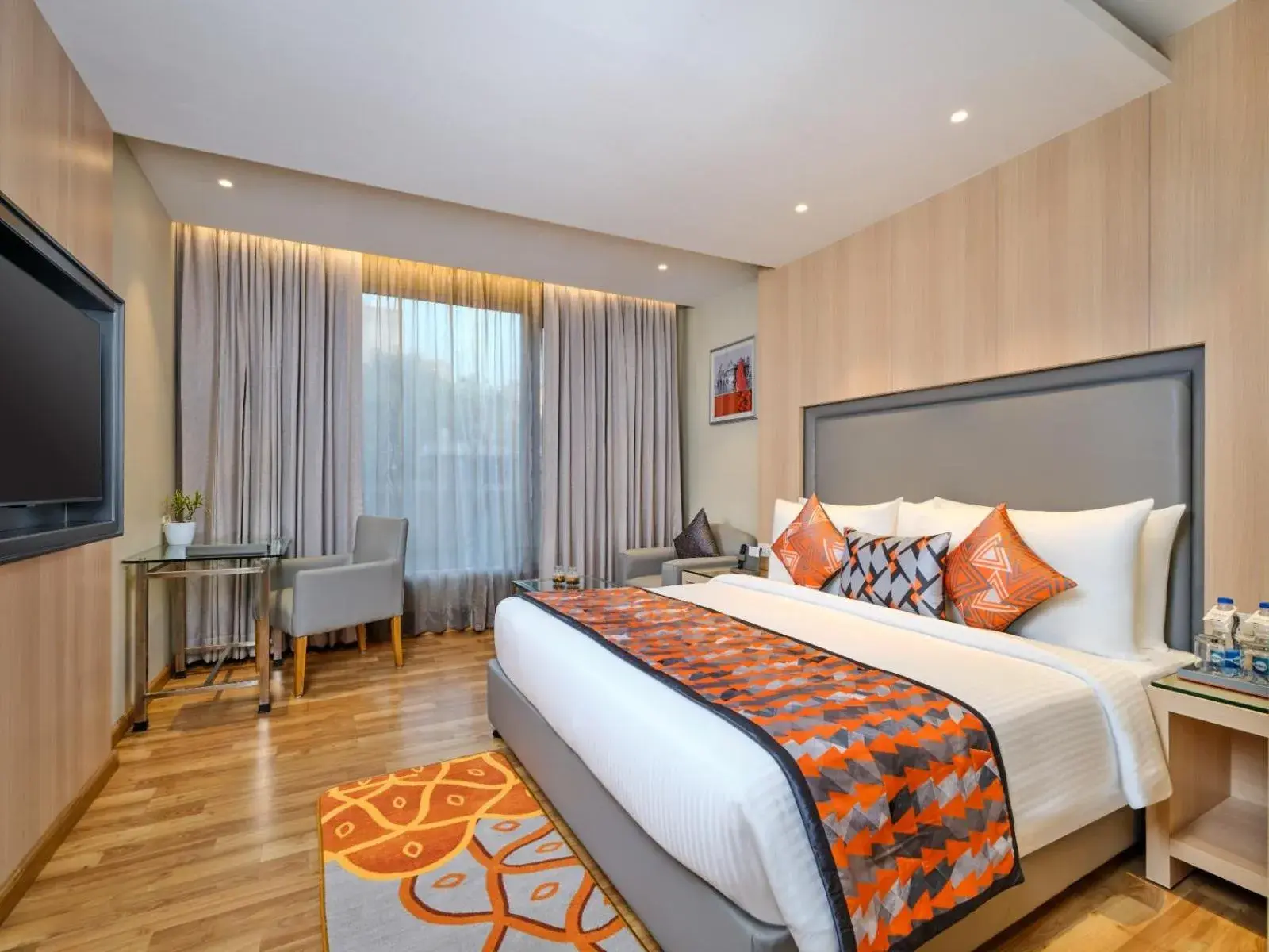 Bed in Fortune Inn Heritage Walk Amritsar - Member ITC Hotels' Group Bed in Fortune Inn Heritage Walk Amritsar - Member ITC Hotels' Group