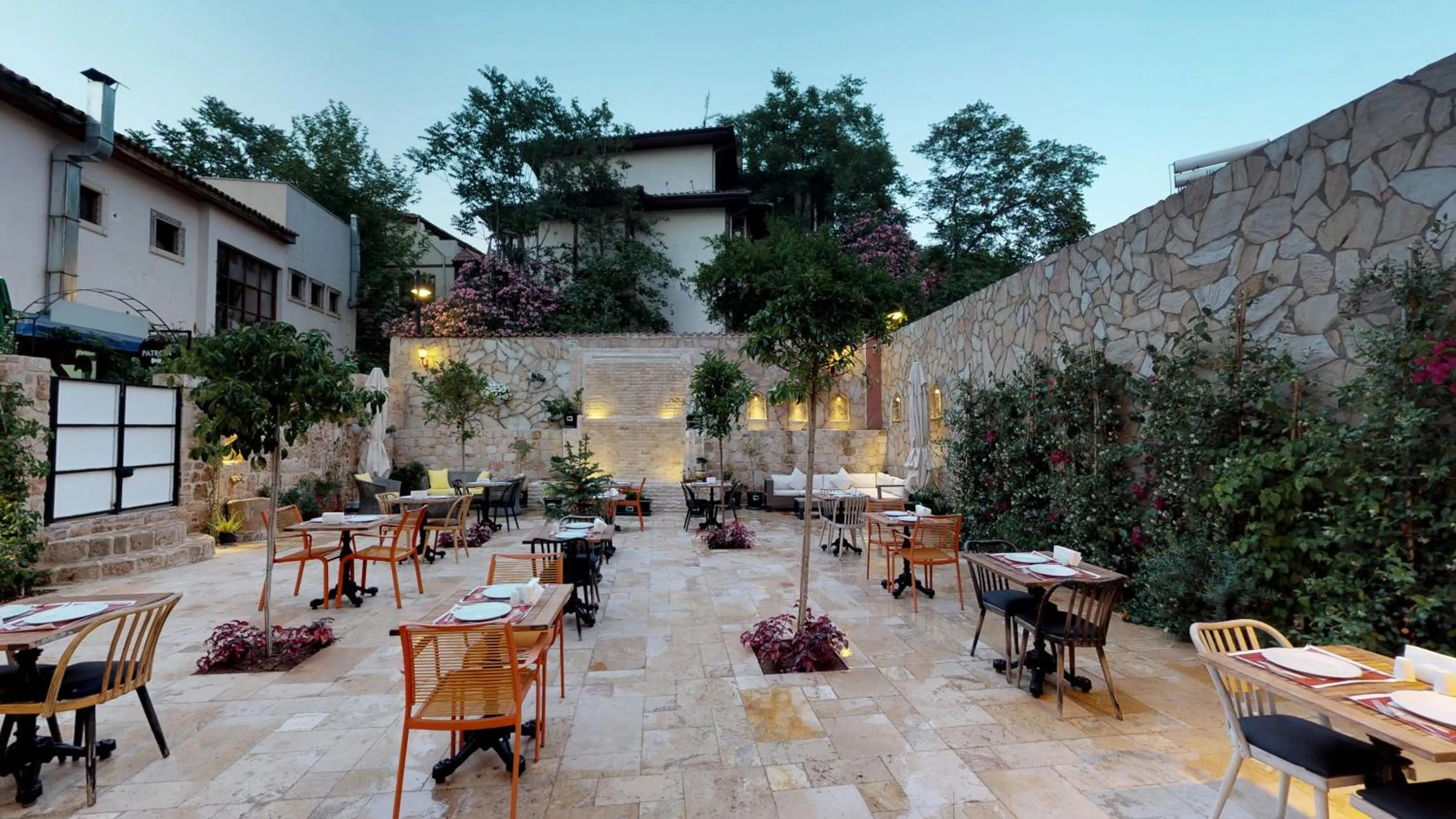 Garden in Patron Hotel