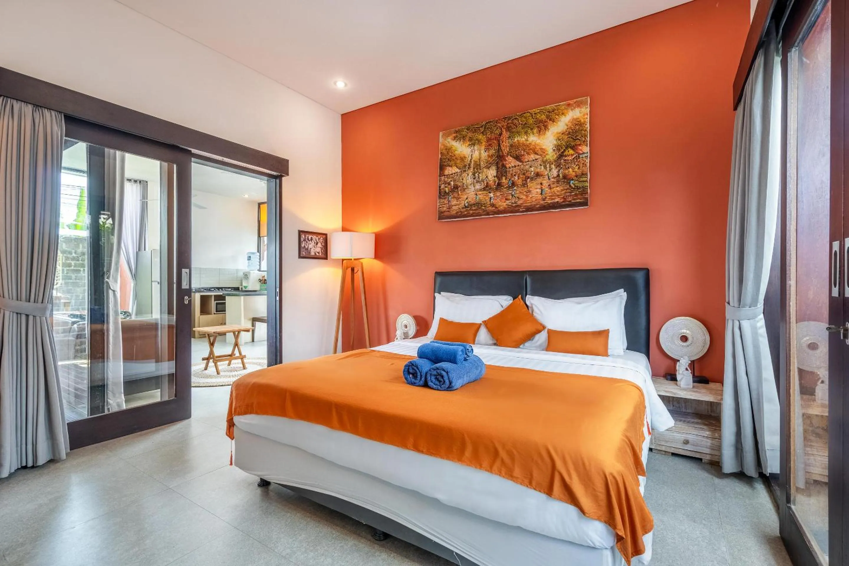 Bed in Ubud Residences 888 - Complex Private Villas with pools