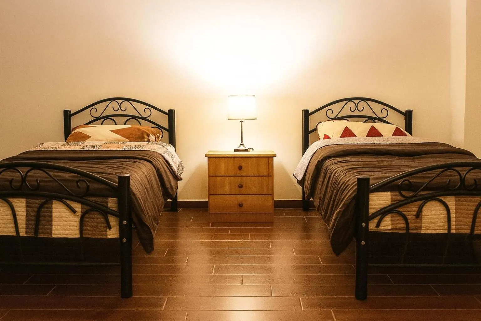 Bed in EMILE ALTWAL Hotel