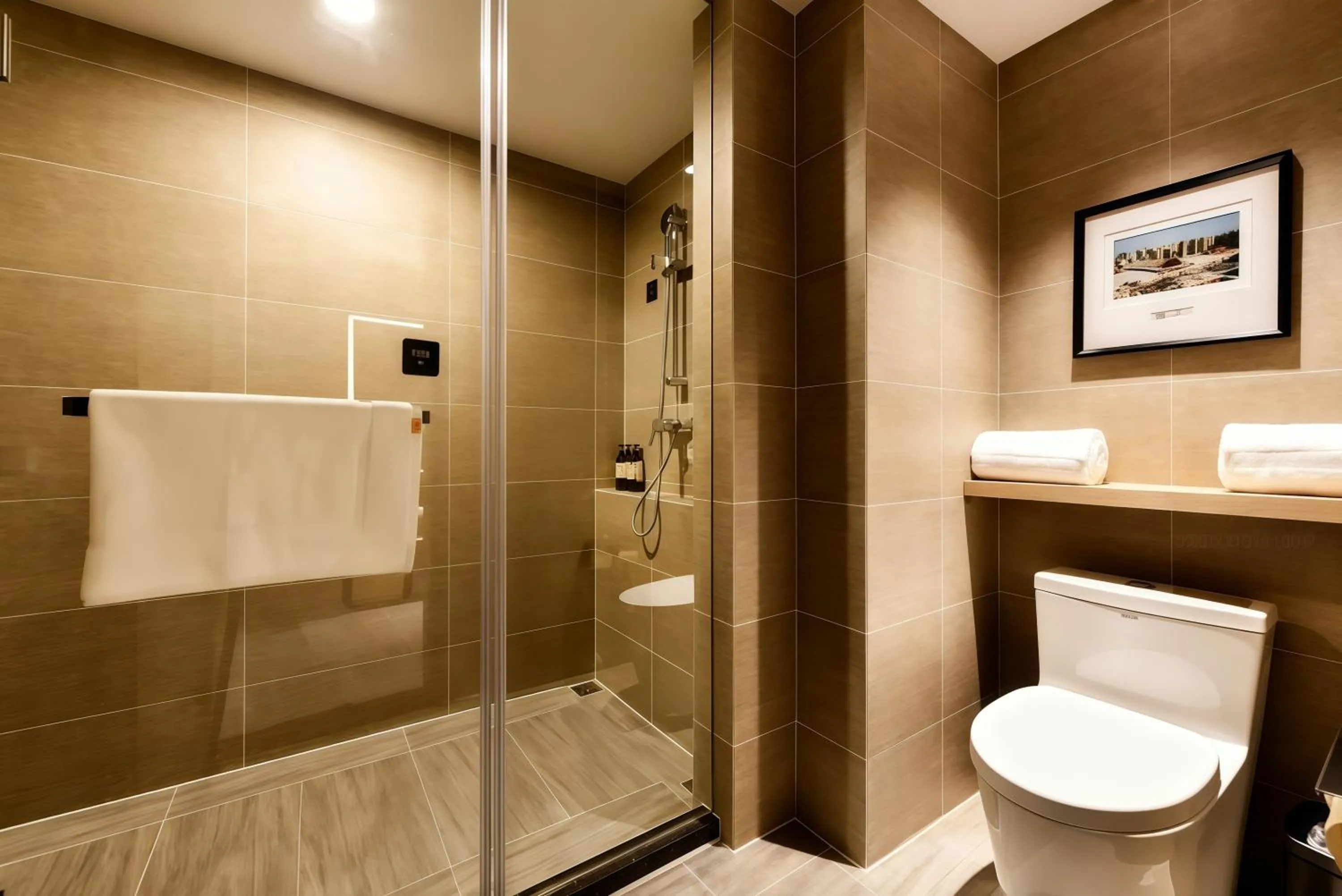 Shower in Atour Hotel Shenyang Youth Street Golden Gallery