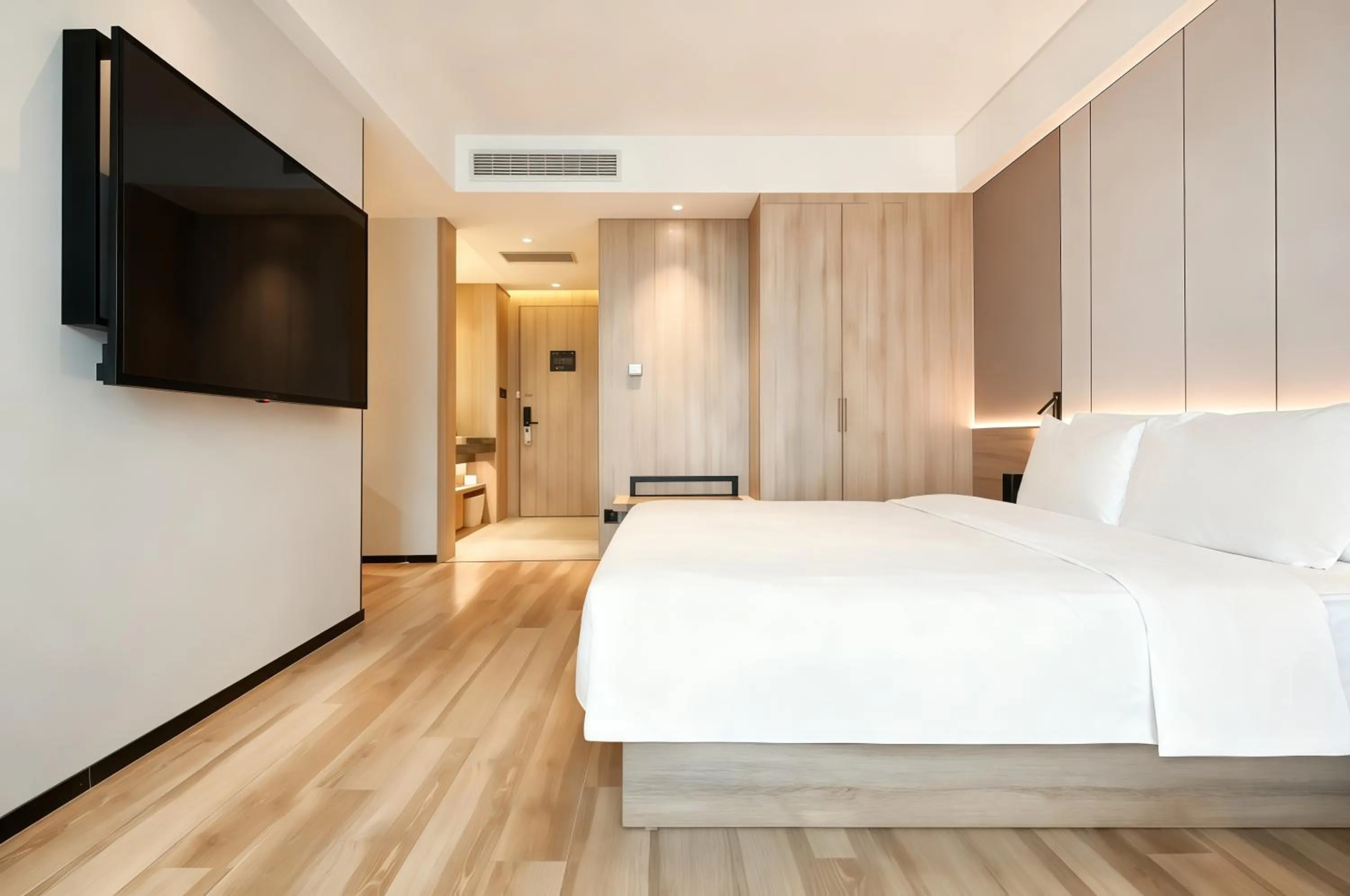 Bed in Atour Hotel Shenyang Youth Street Golden Gallery
