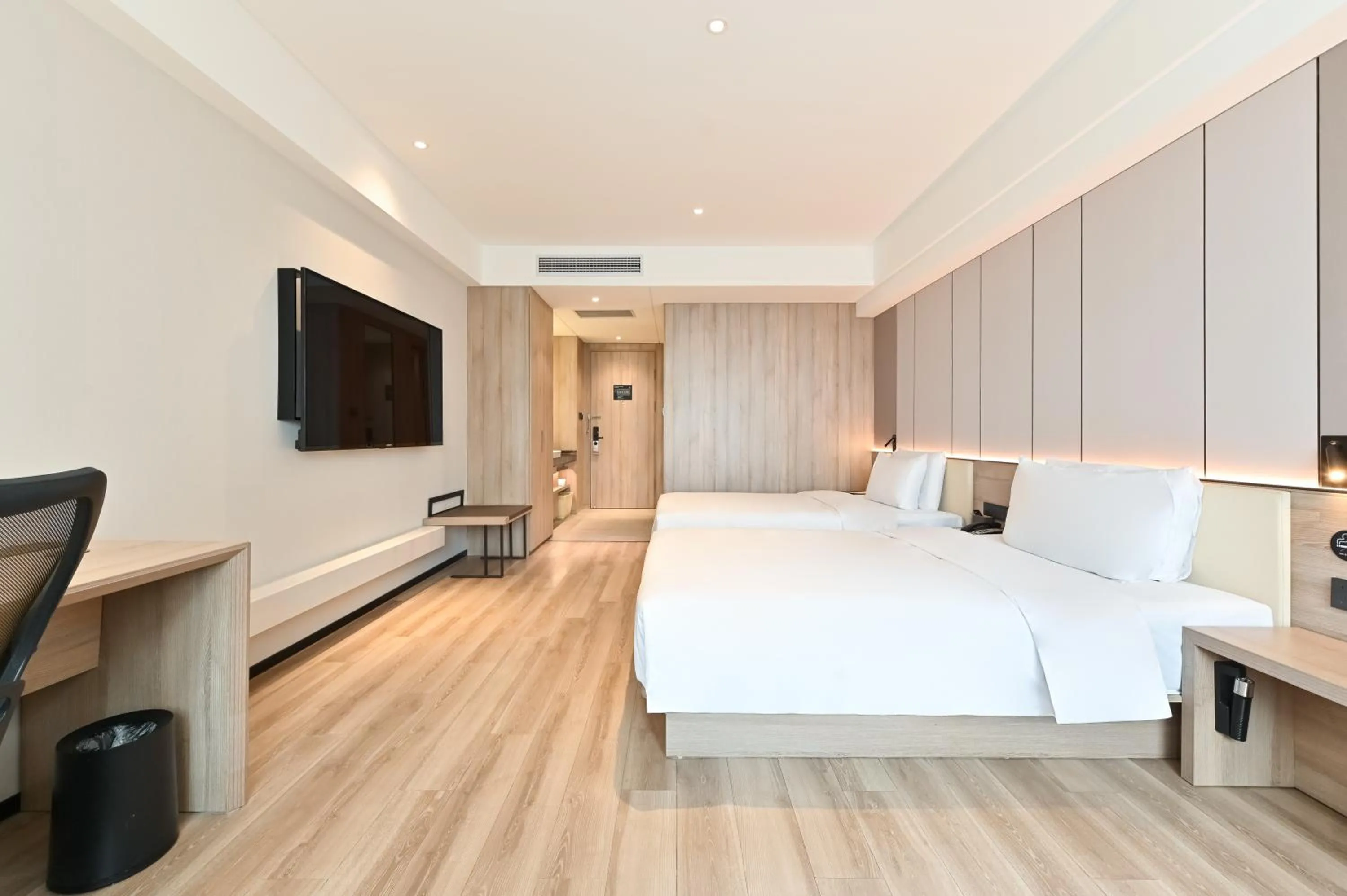 Bed in Atour Hotel Shenyang Youth Street Golden Gallery