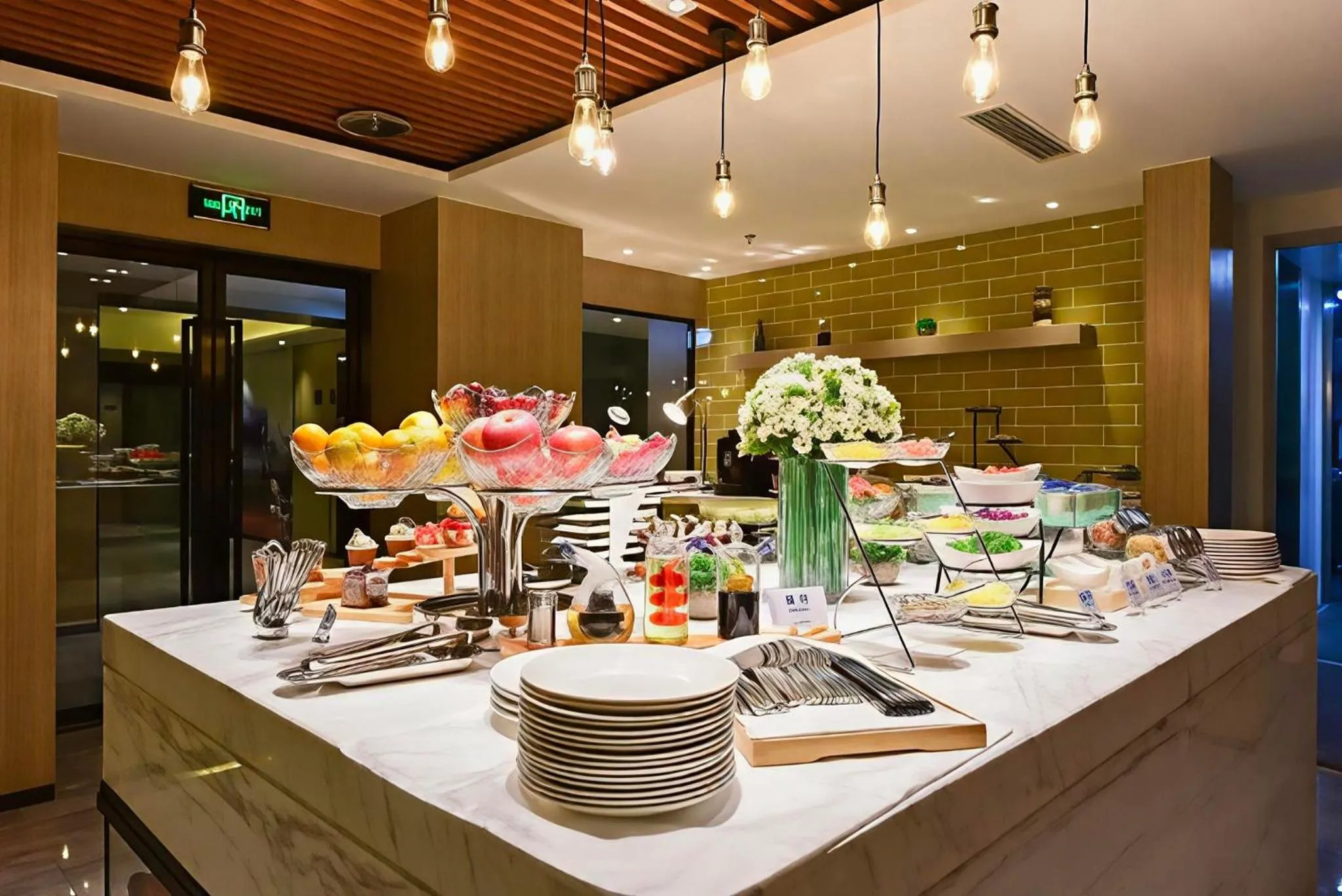 Restaurant/places to eat in Atour Hotel Shenyang Youth Street Golden Gallery