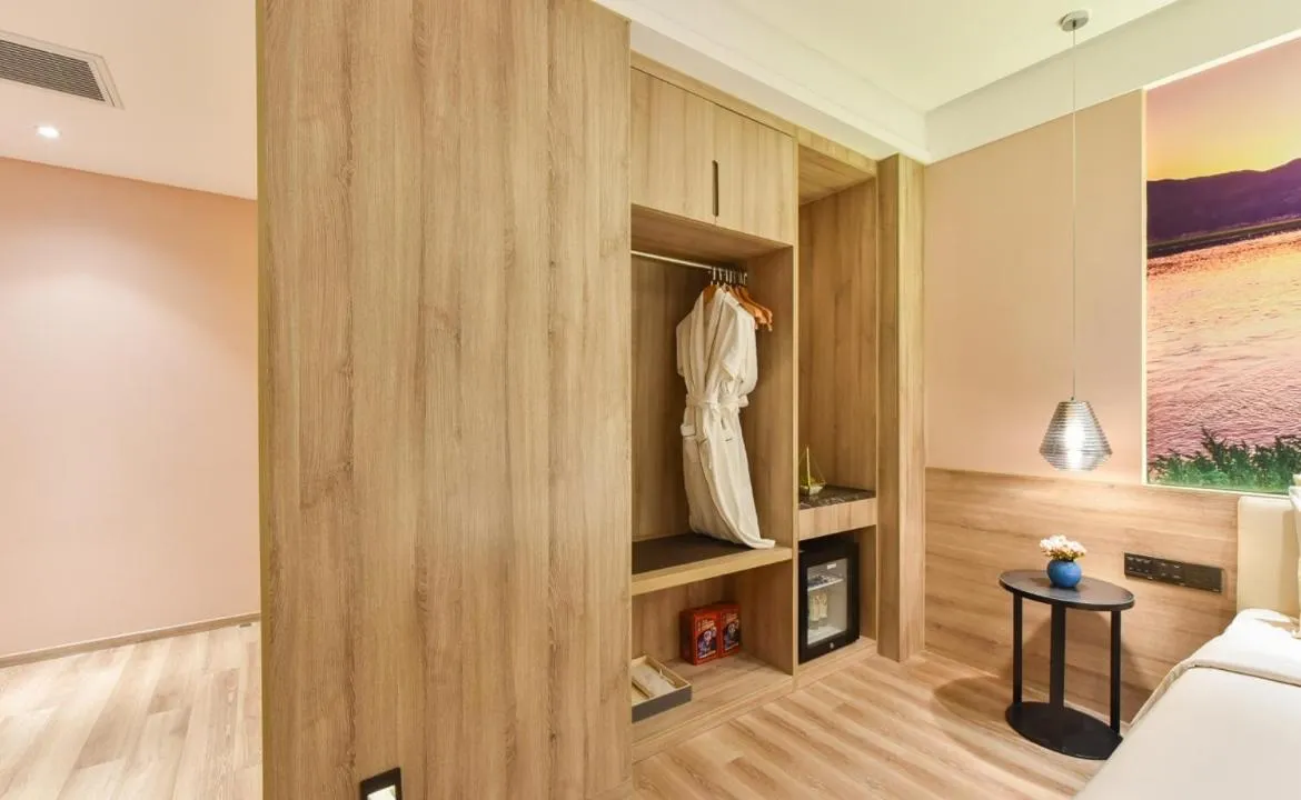 Bed in Atour Hotel Shenyang Railway Station Taiyuan Street