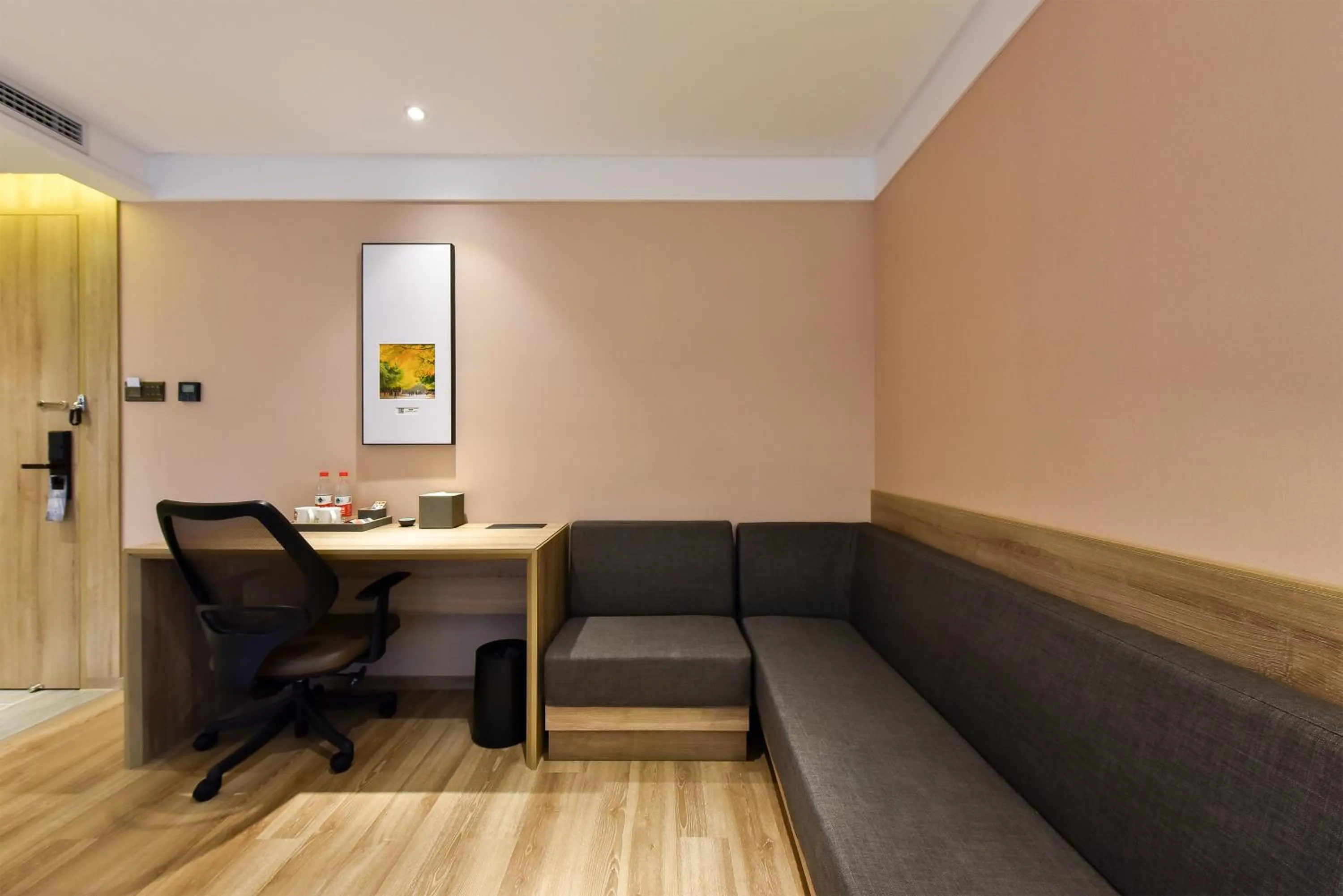 Seating area in Atour Hotel Shenyang Railway Station Taiyuan Street