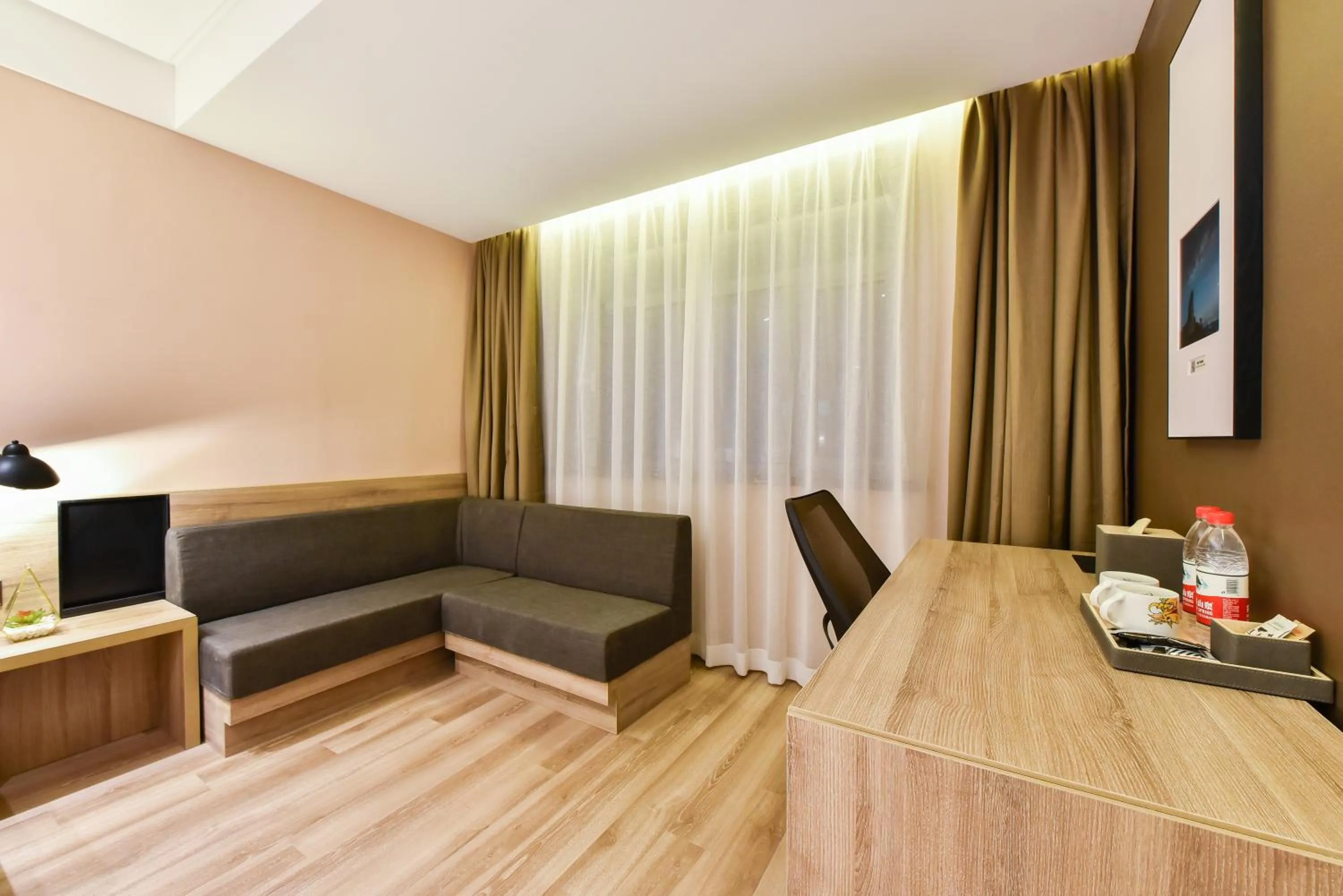 Seating area in Atour Hotel Shenyang Railway Station Taiyuan Street