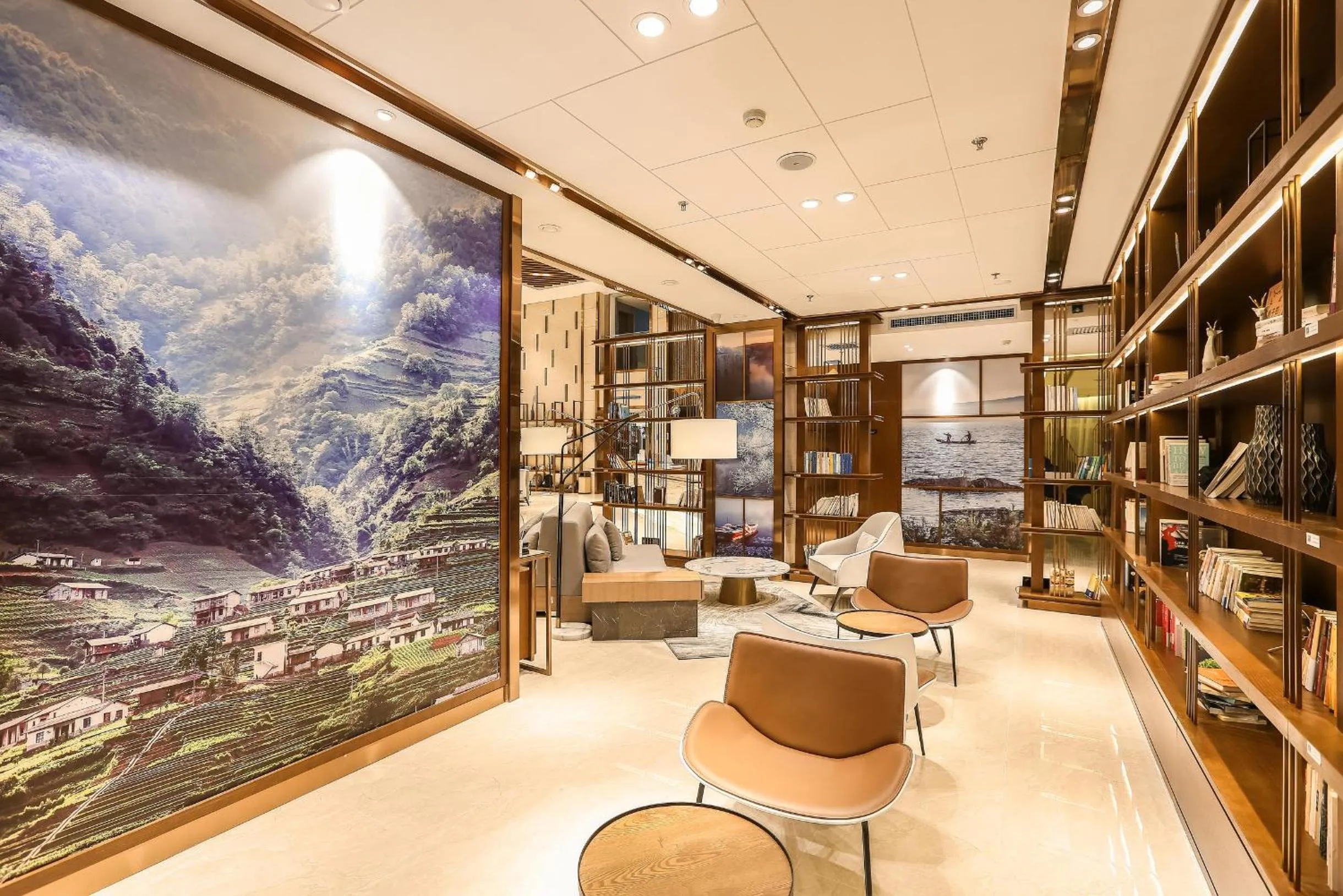 Seating area in Atour Hotel Harbin Songbei Ice and Snow World