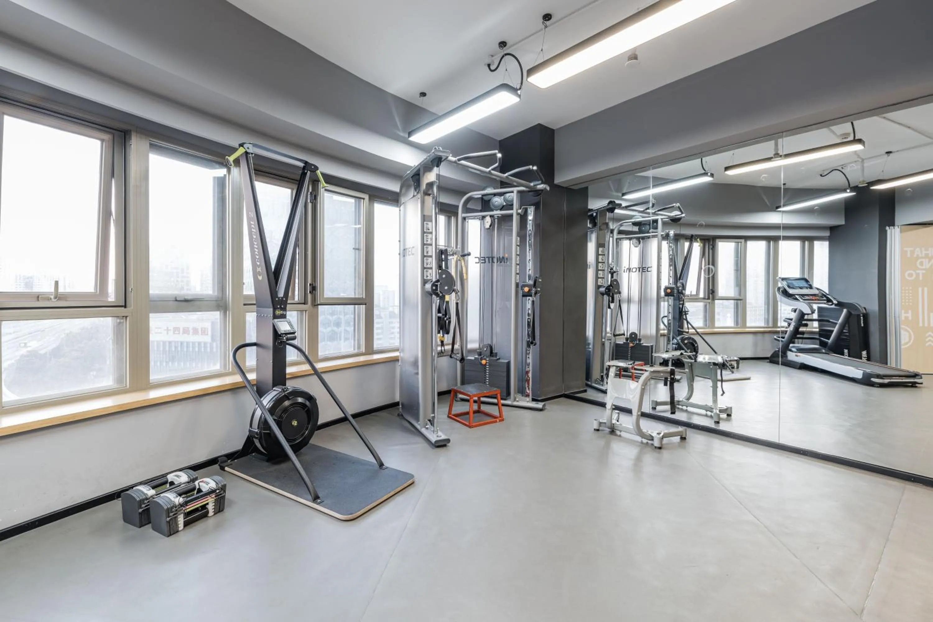 Fitness centre/facilities in Atour Hotel Shanghai Wujiaochang Dabaishu