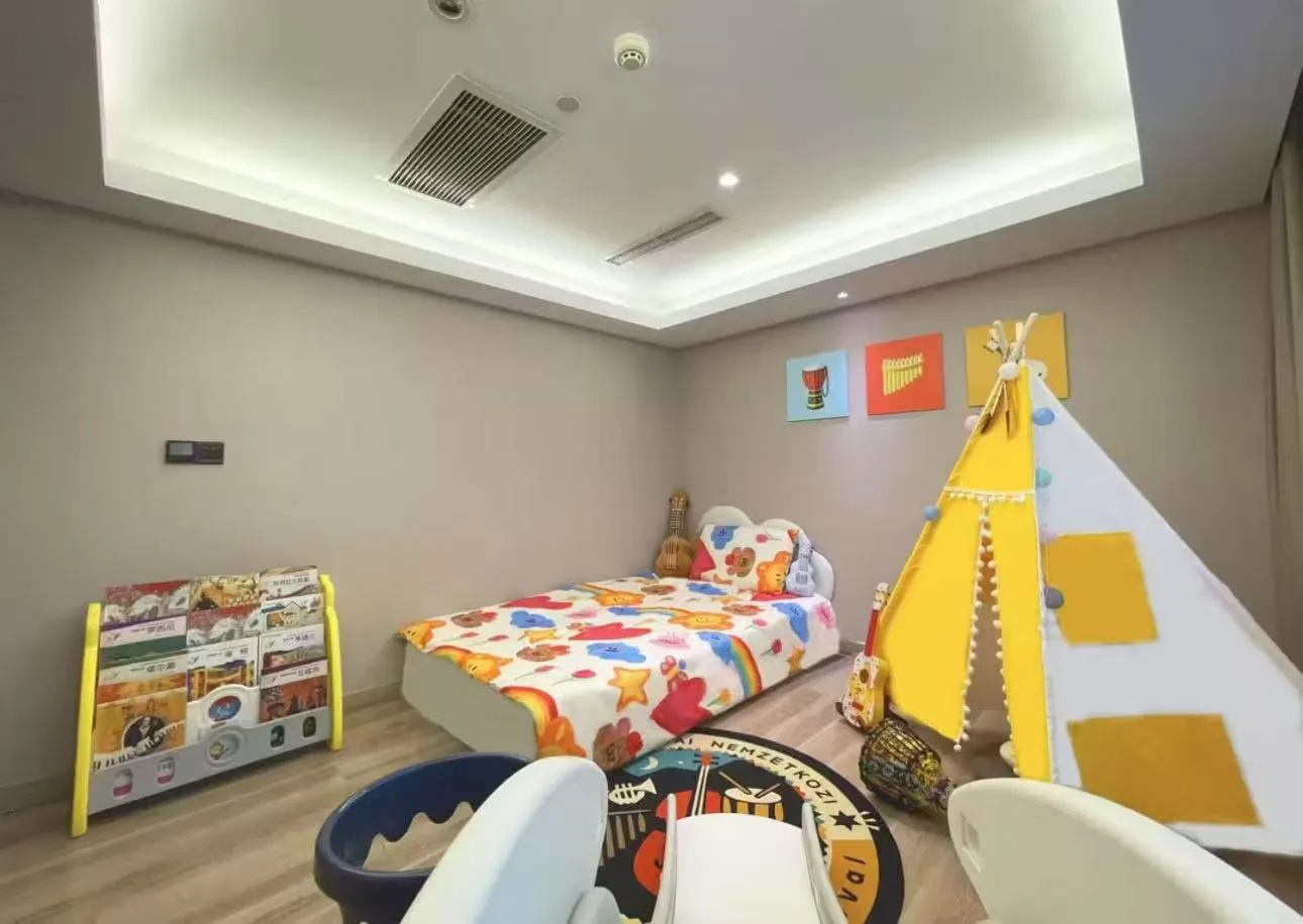 Bed in Atour Music Hotel Hangzhou West Lake