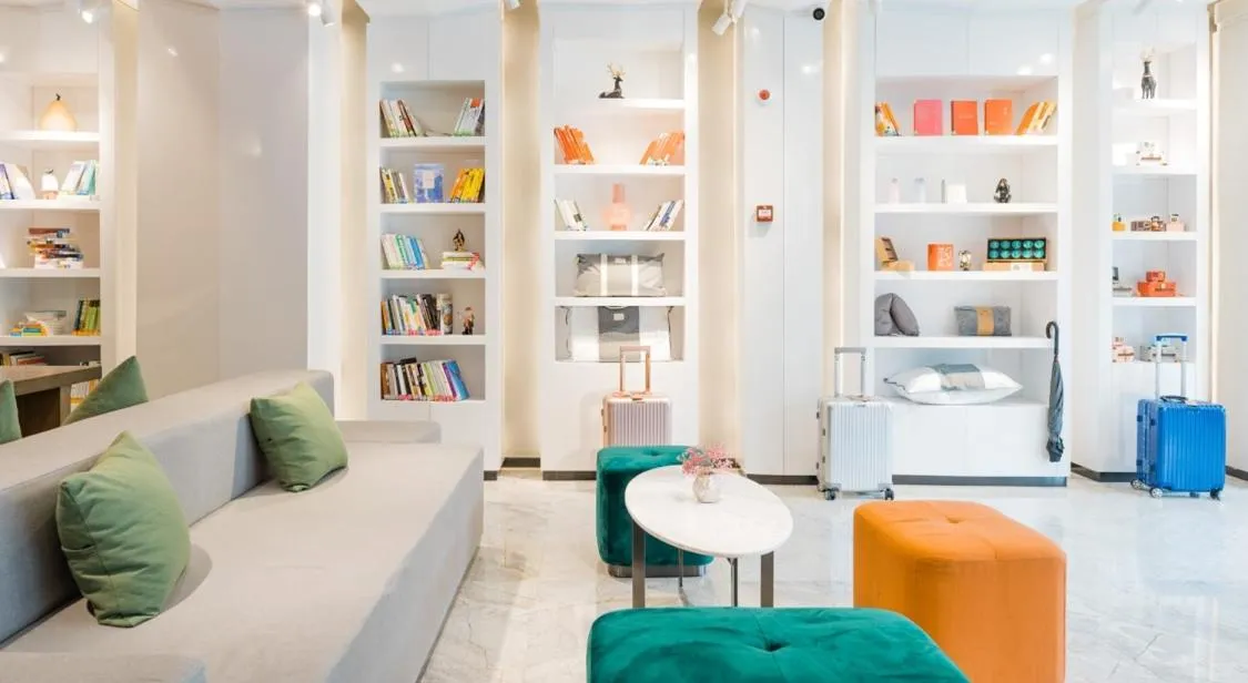 Living room in Atour Hotel Hangzhou West Lake Cultural Plaza Shangtang Road