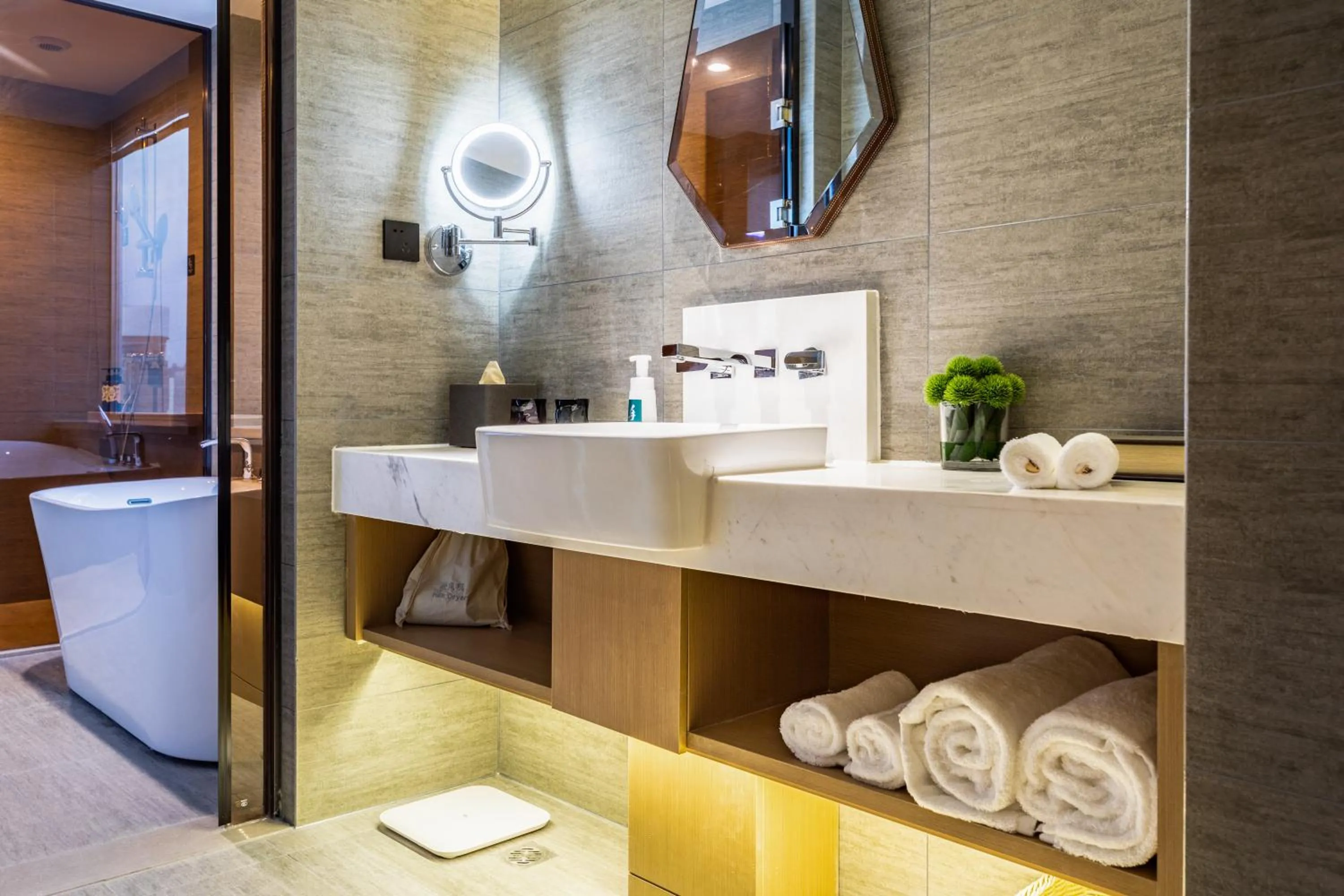 Bathroom in Atour Hotel Jinan Grand View Garden